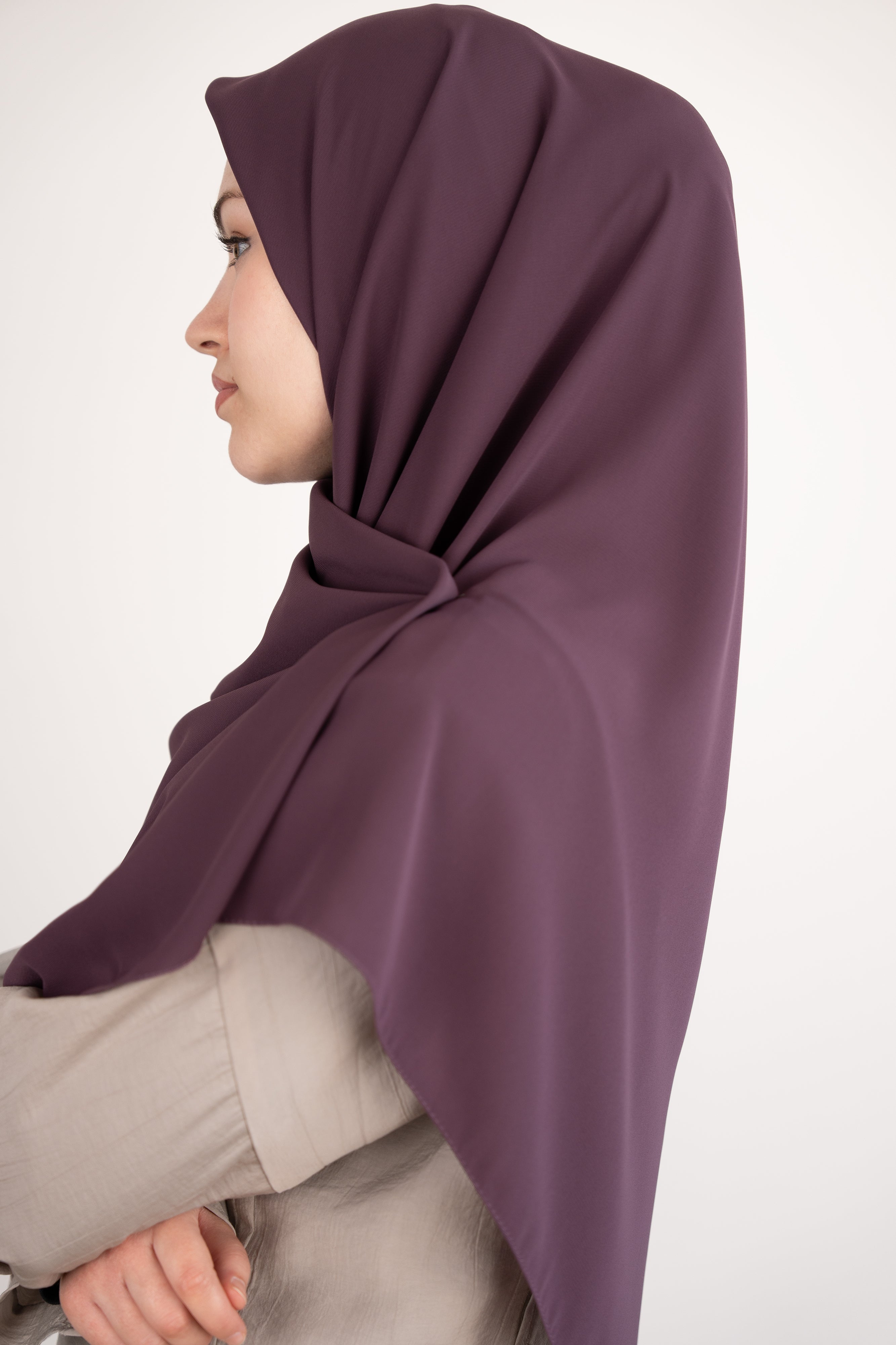 Medine İpeği Eşarp MÜRDÜM