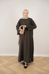 Boho Elbise KAHVERENGİ