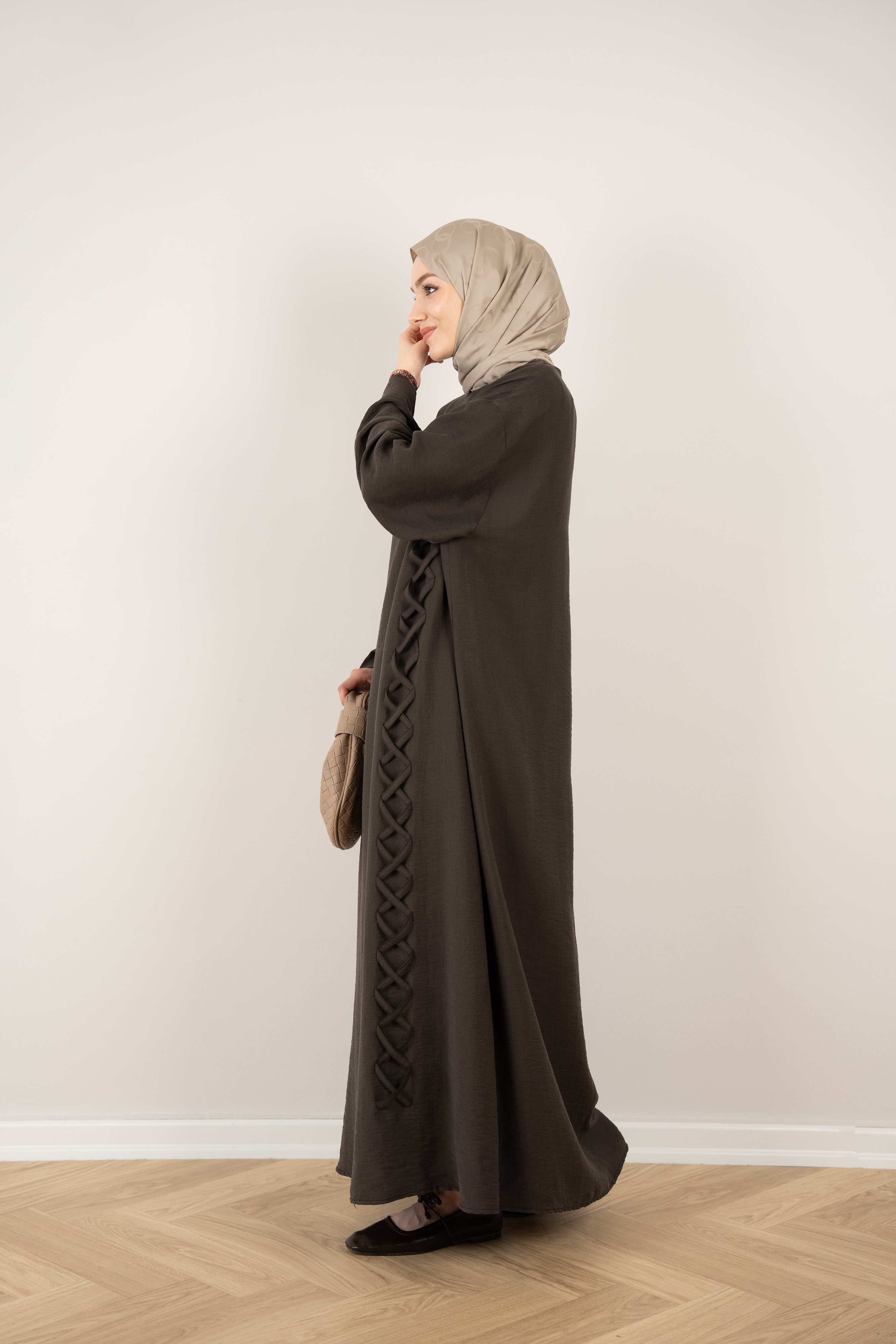 Boho Elbise KAHVERENGİ