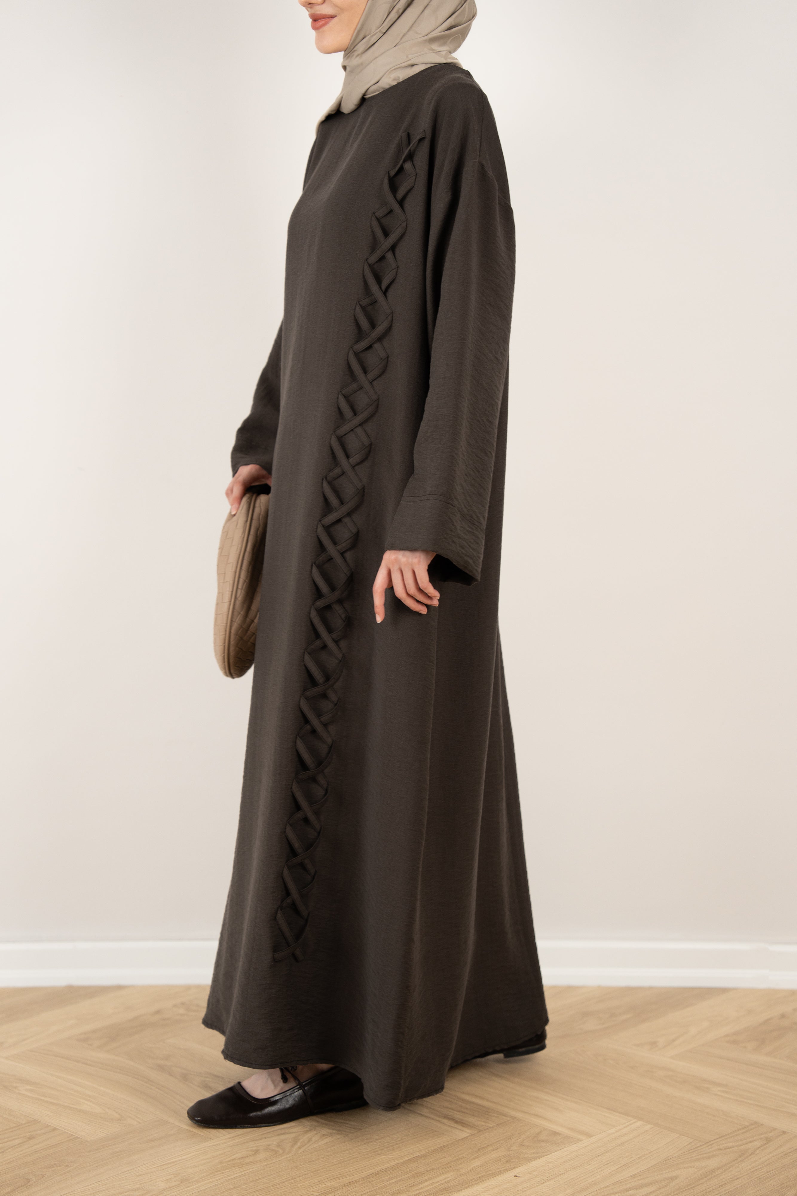 Boho Elbise KAHVERENGİ