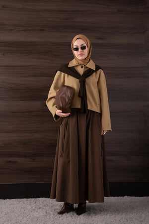 Kısa Kaşe Kaban Camel