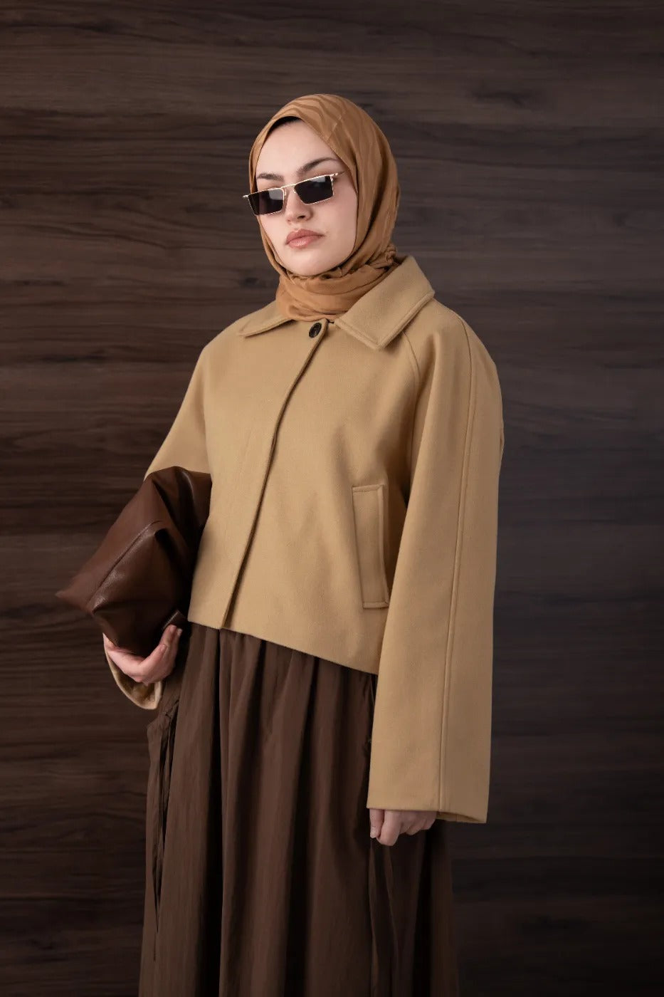 Kısa Kaşe Kaban Camel