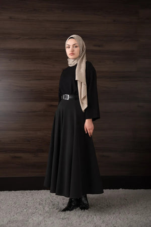Kloş Etek SİYAH