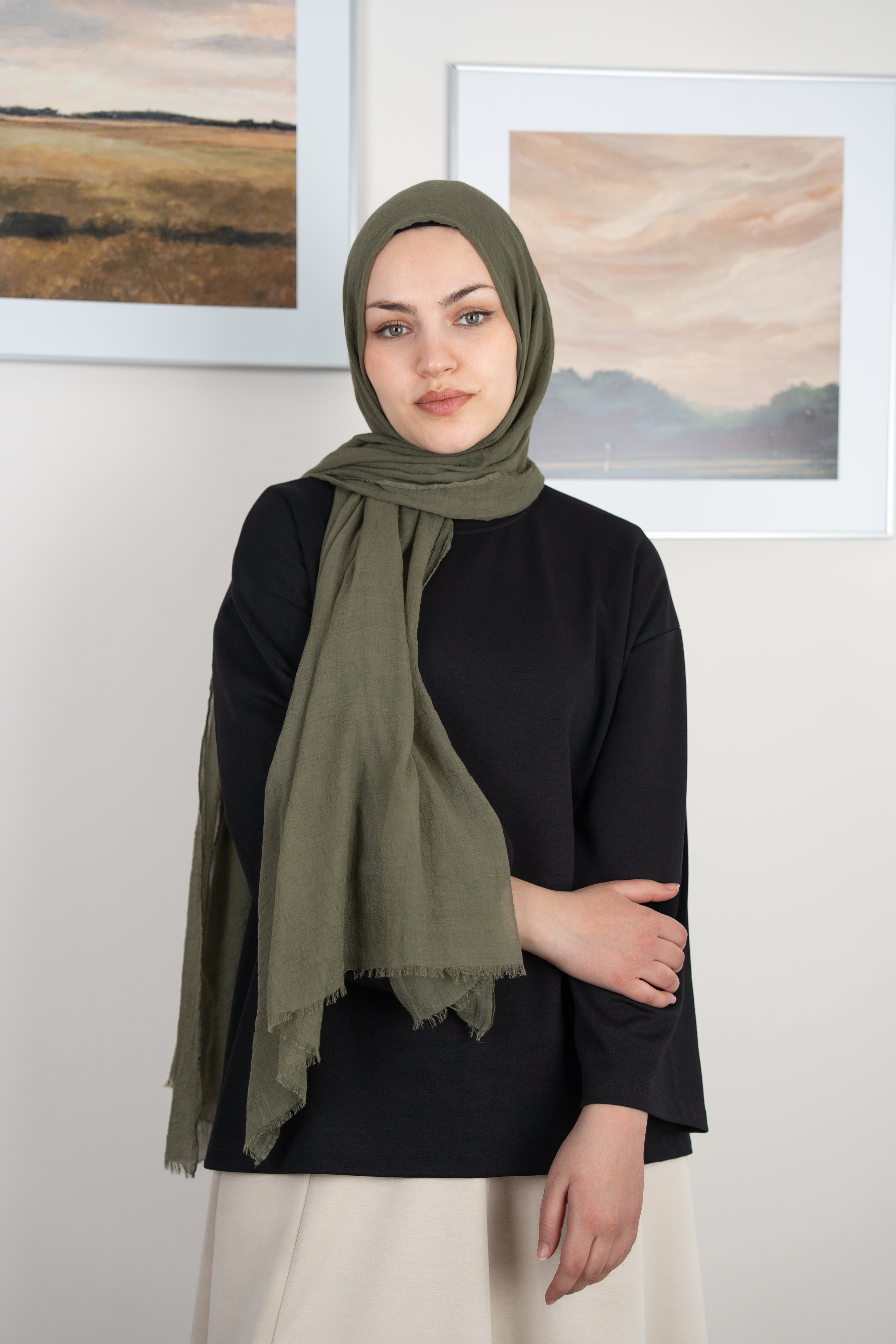 Konfor Şal HAKİ YEŞİL