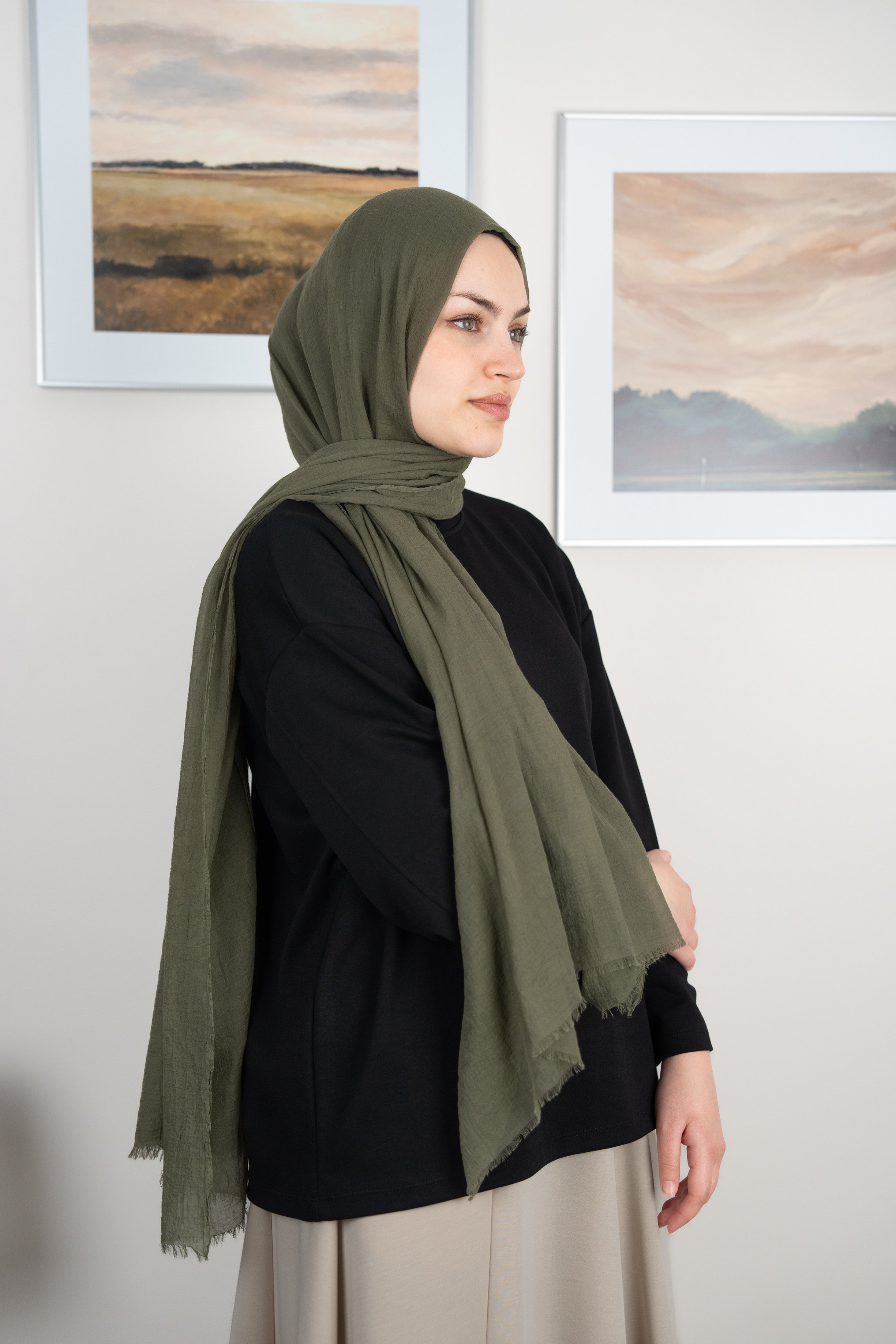 Konfor Şal HAKİ YEŞİL