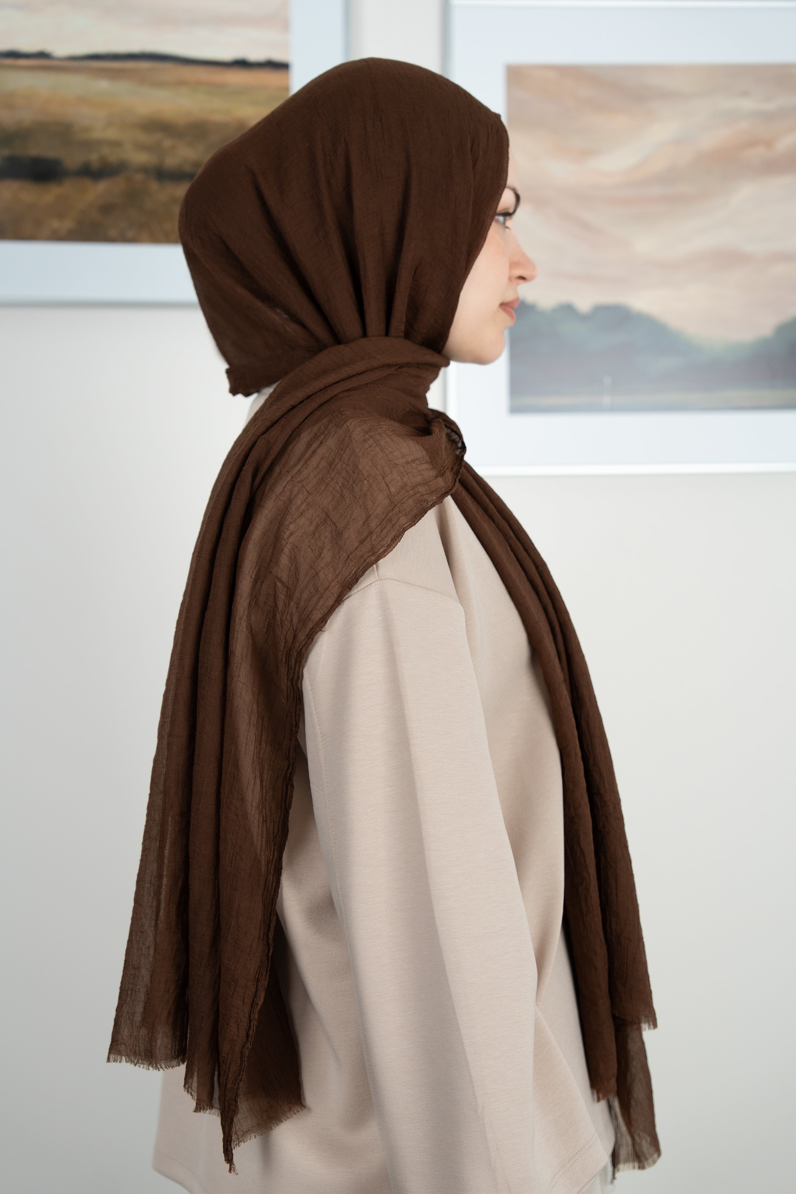 Konfor Şal KAHVERENGİ