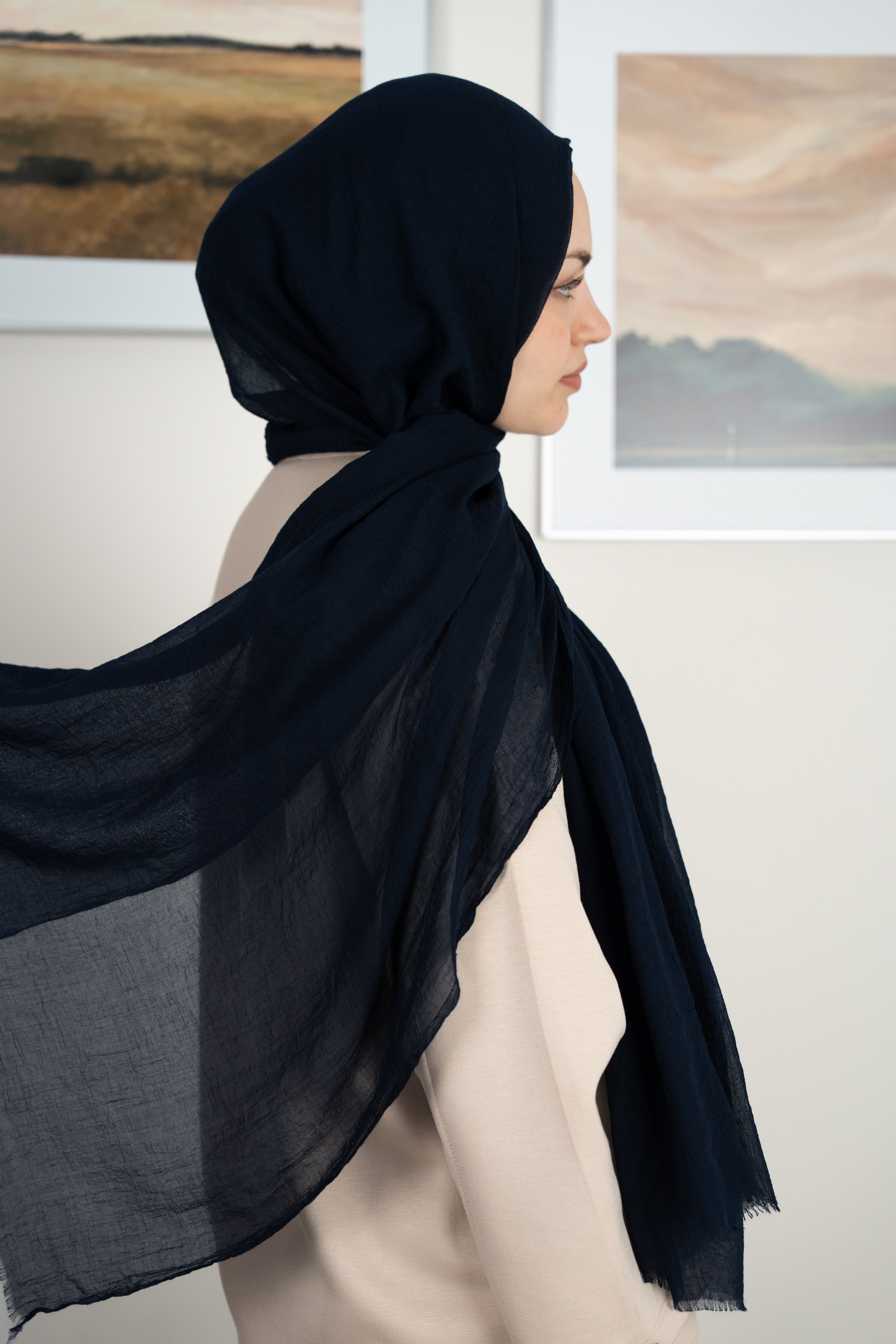 Konfor Şal LACİVERT