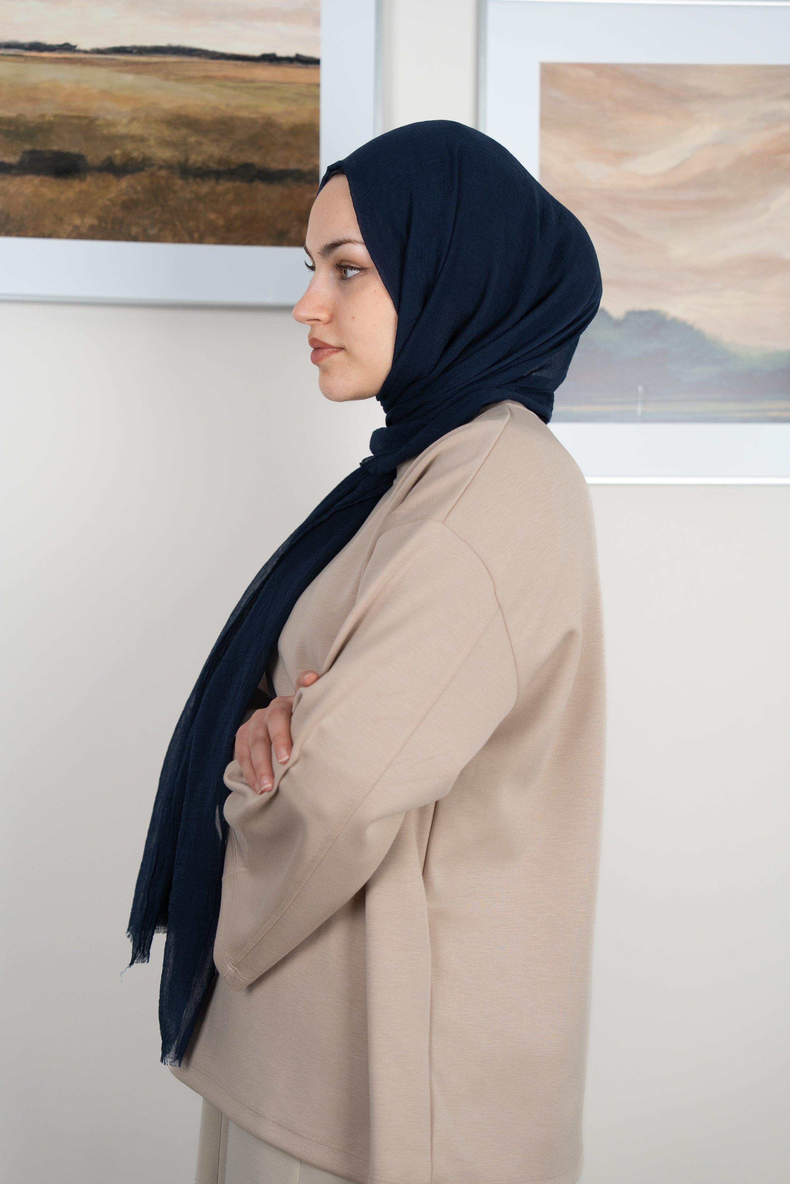 Konfor Şal LACİVERT