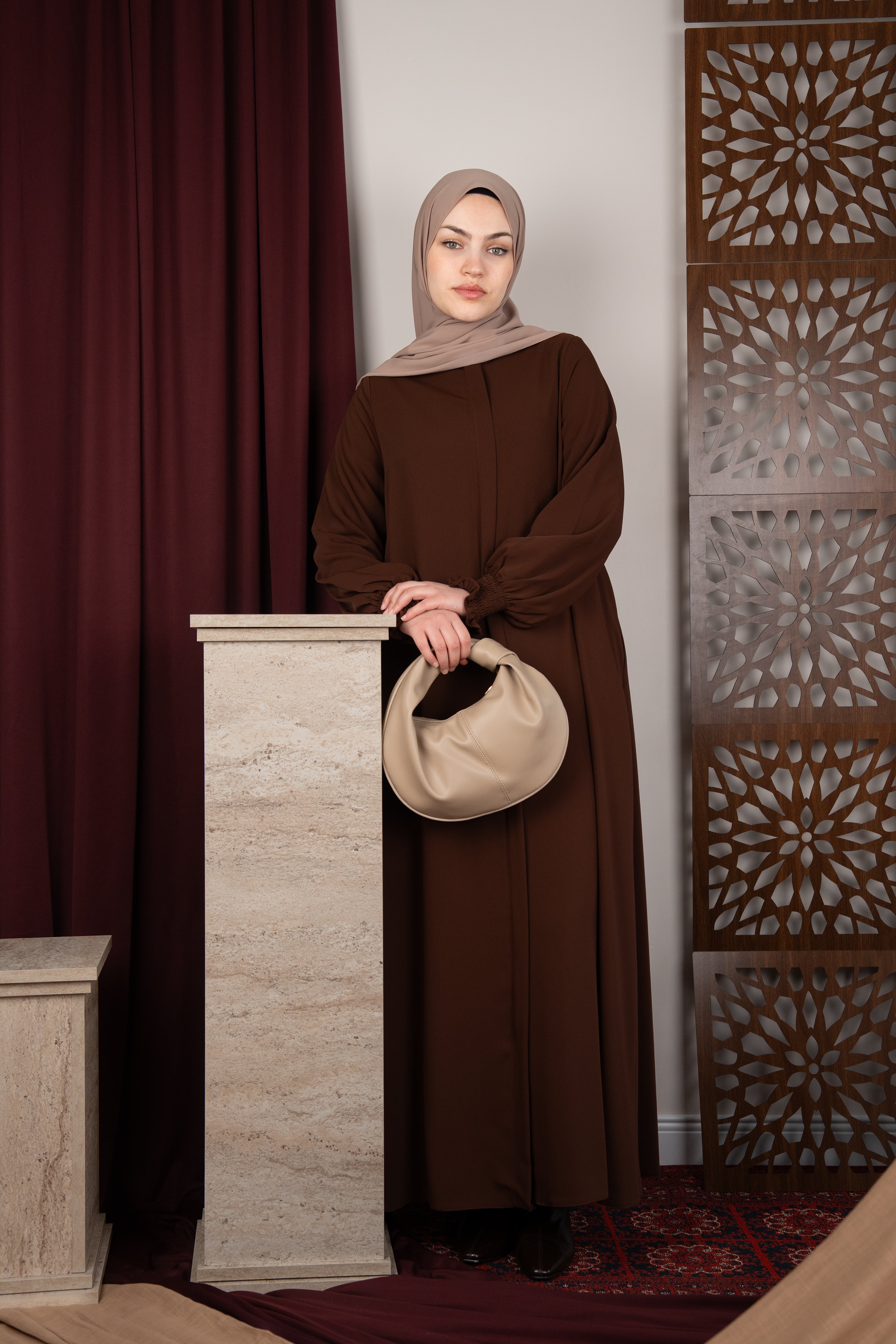 Aynil Kloş Ferace KAHVERENGİ