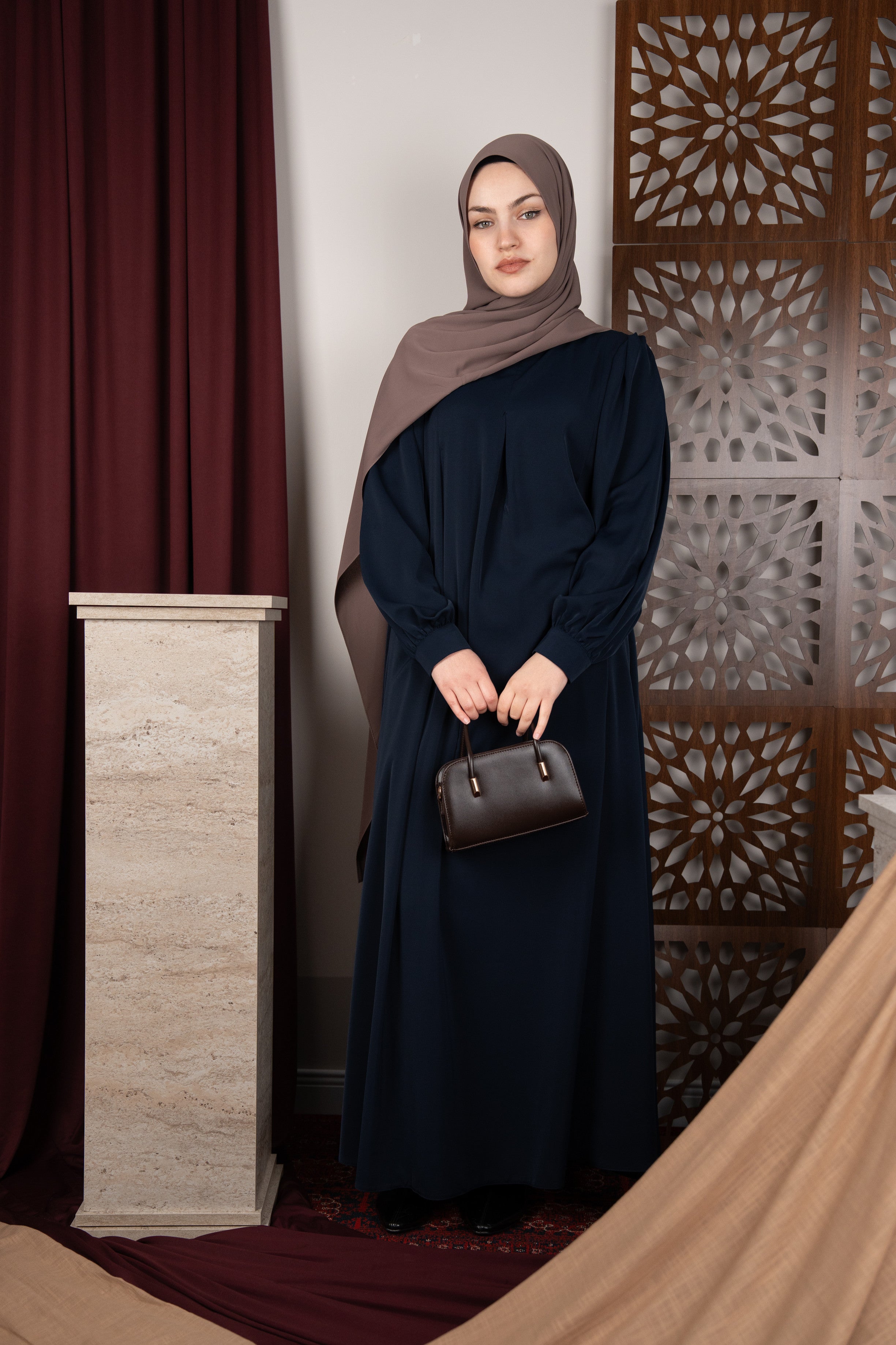 Alya Elbise LACİVERT