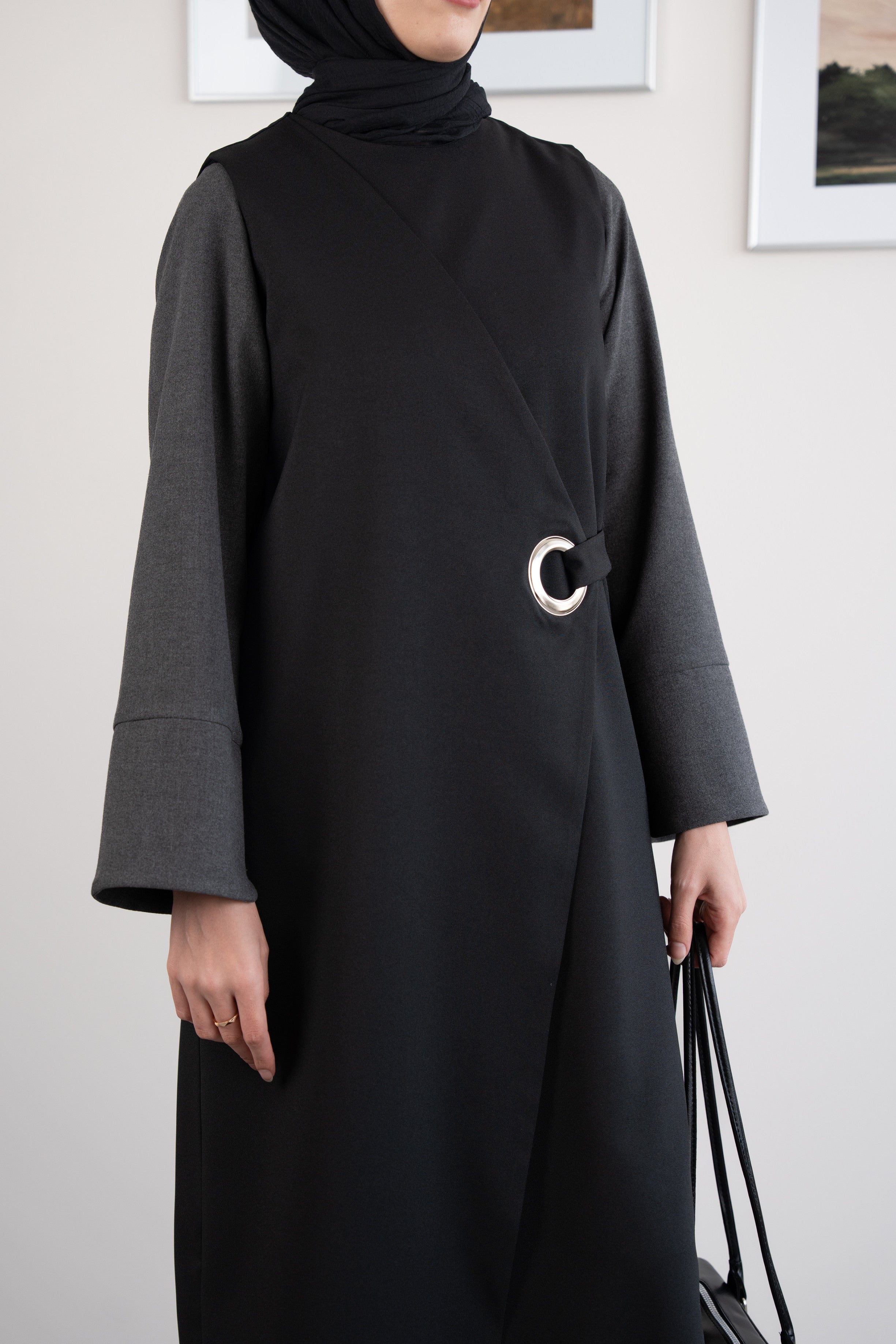 Halka Tokalı Jile SİYAH