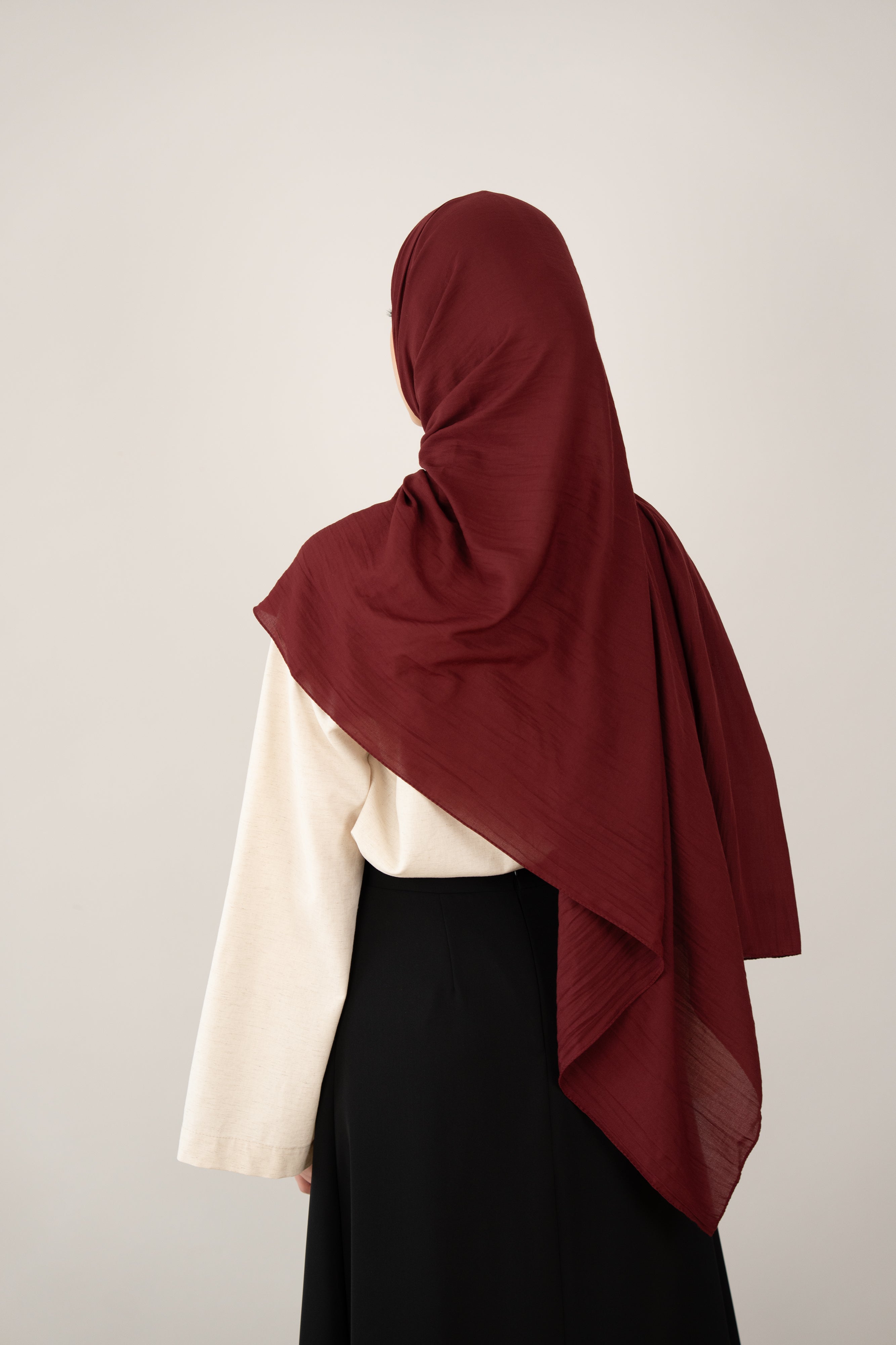 Rami Soft Viskon Şal BORDO