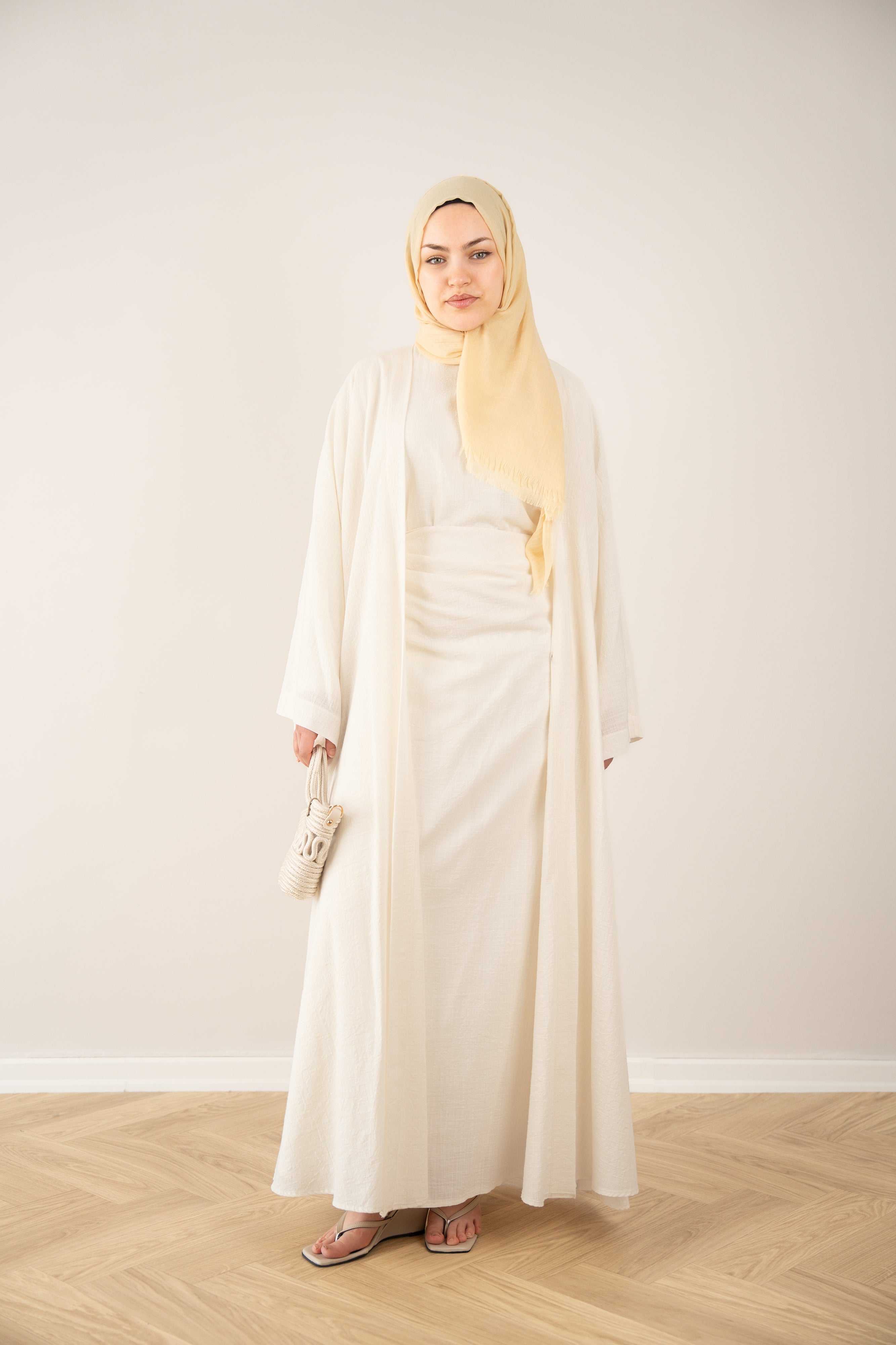 Kimono 3'lü Takım EKRU