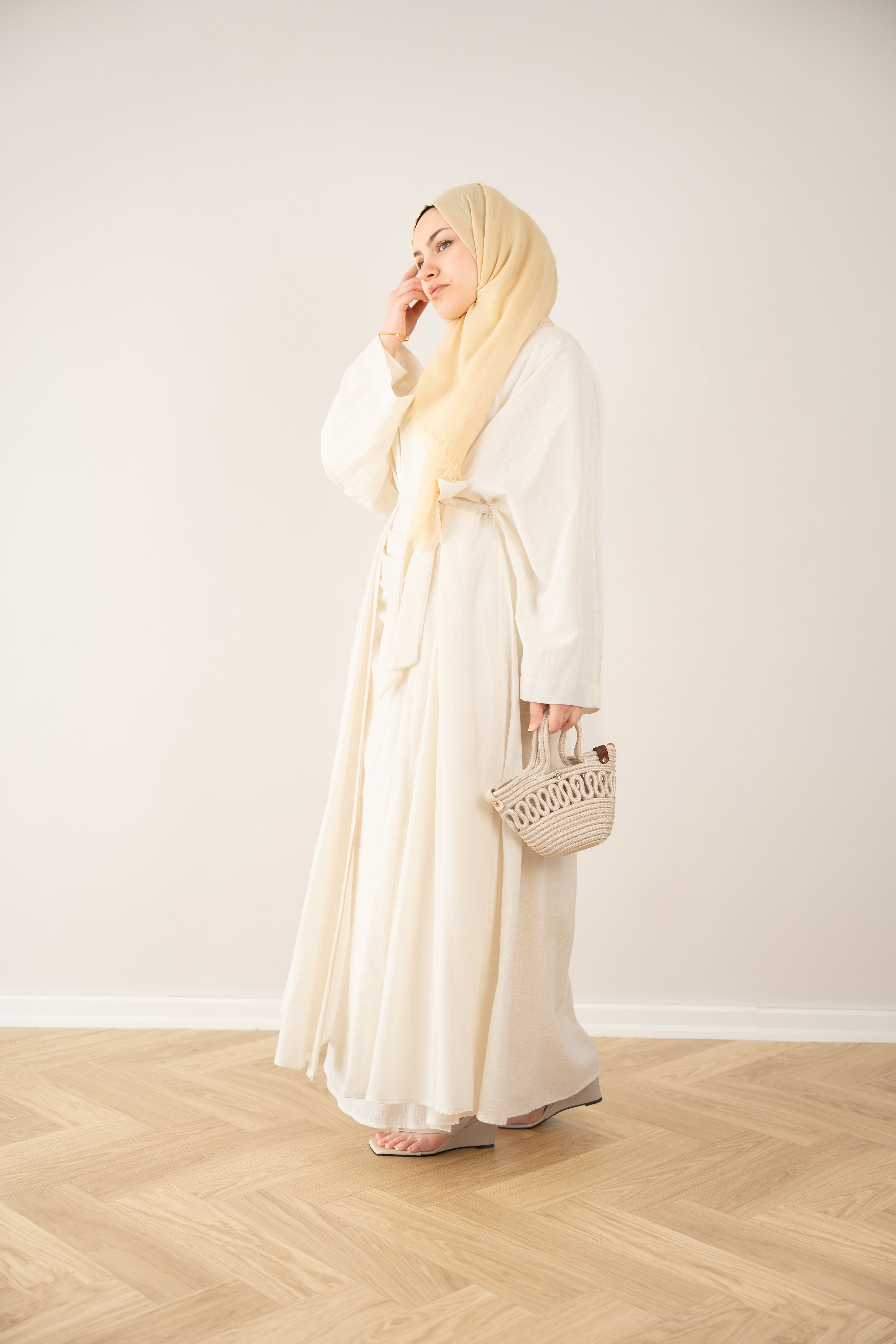 Kimono 3'lü Takım EKRU