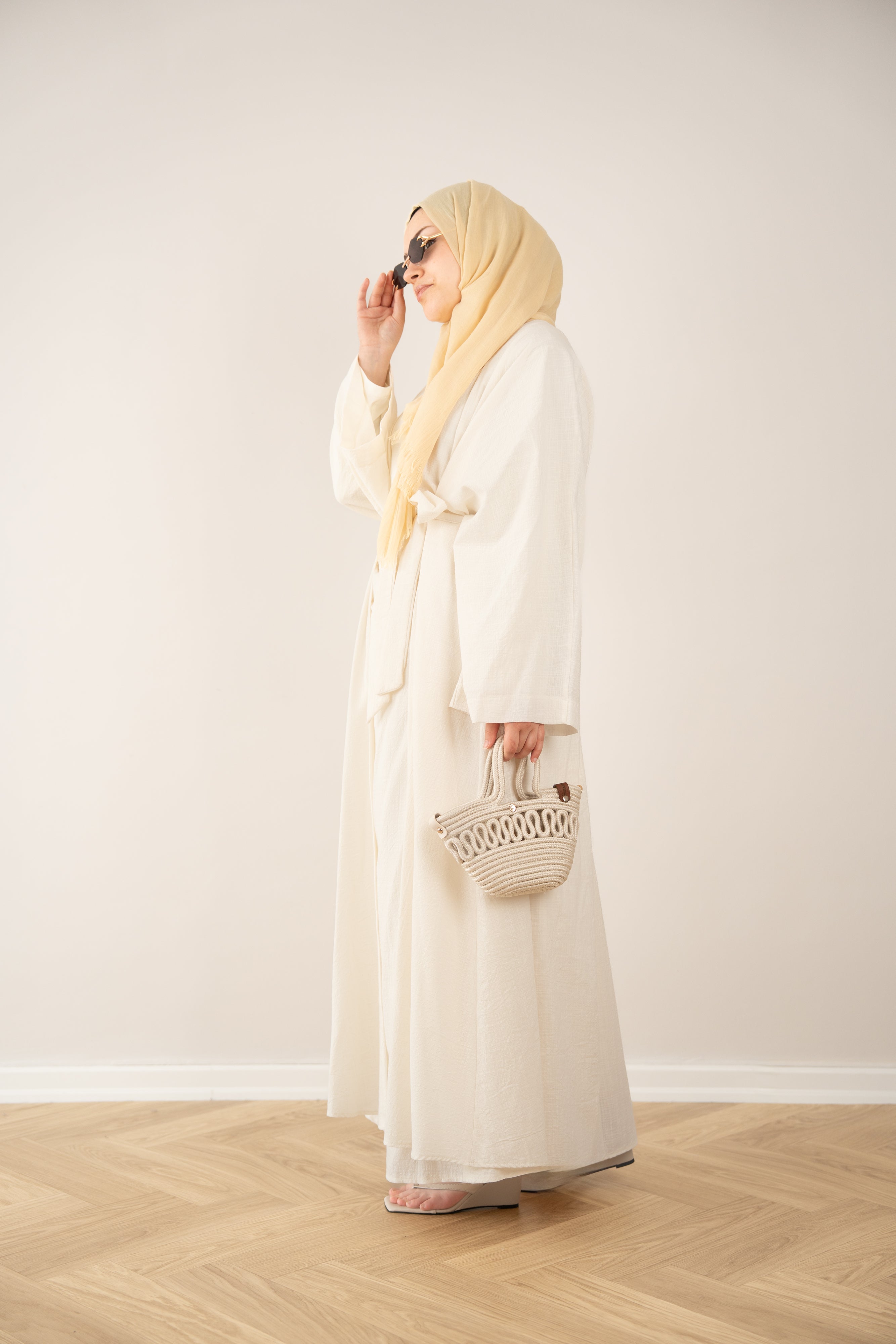 Kimono 3'lü Takım EKRU