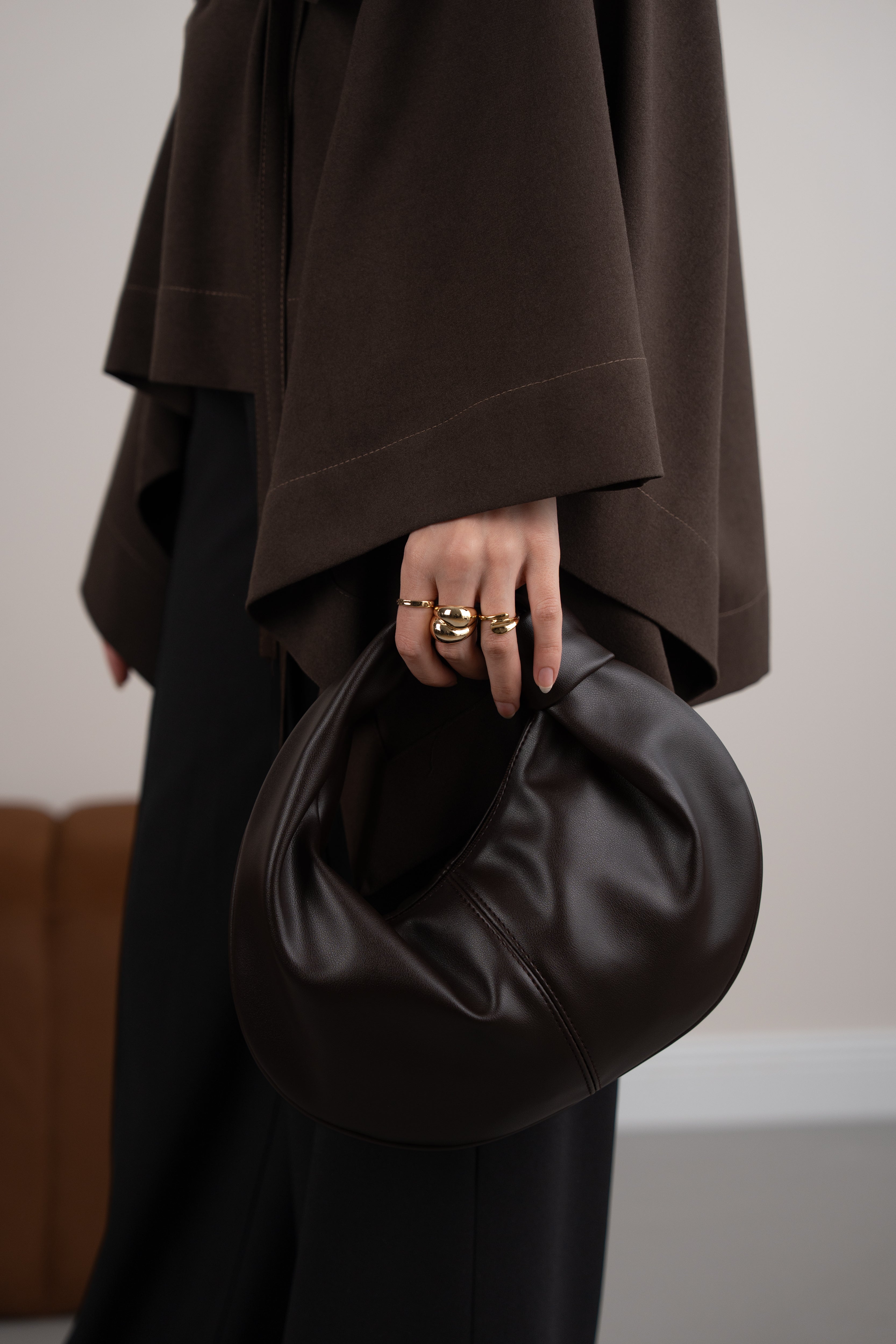 Pelerinli Panço KAHVERENGİ