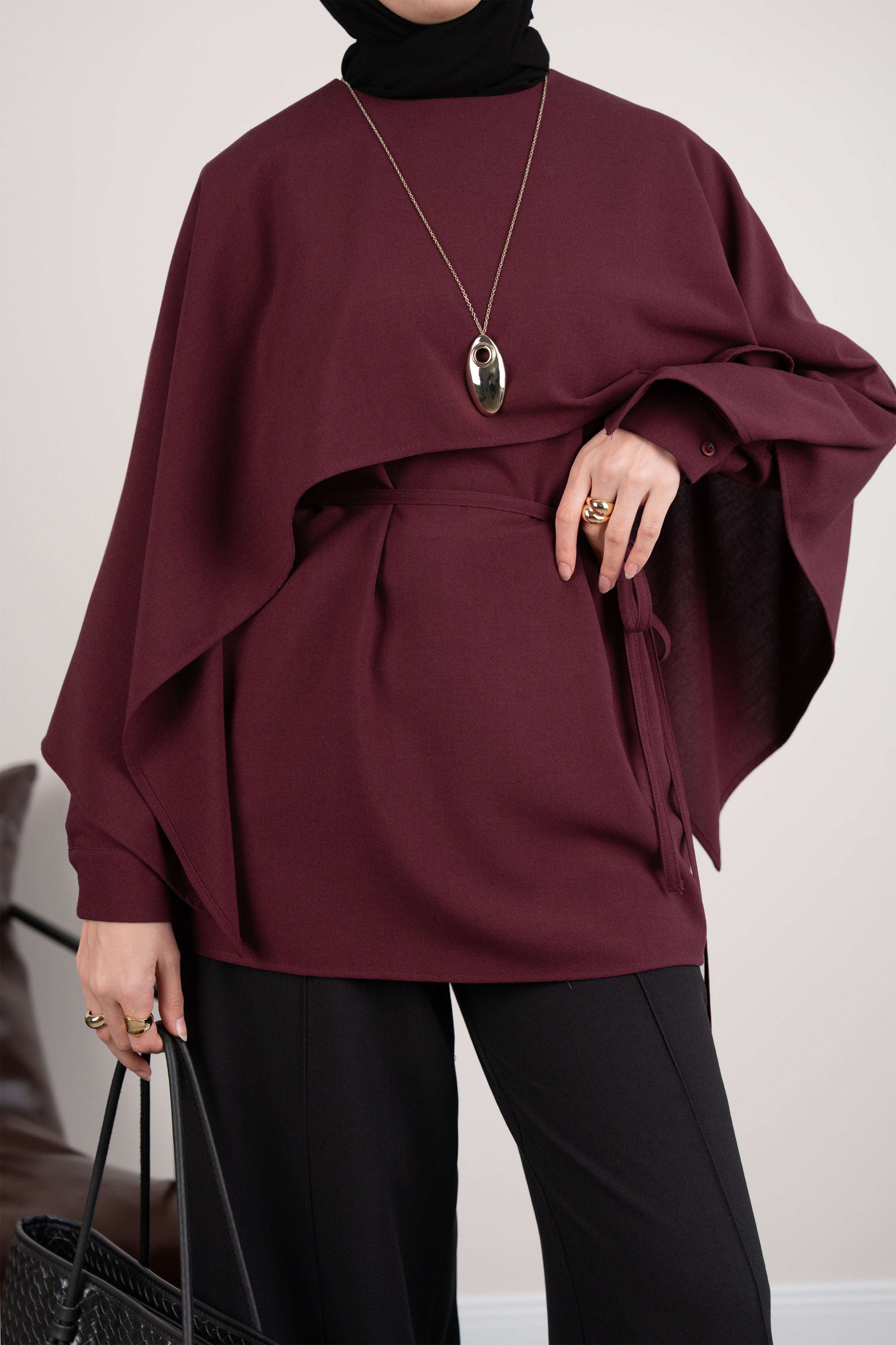 Pelerinli Tunik BORDO