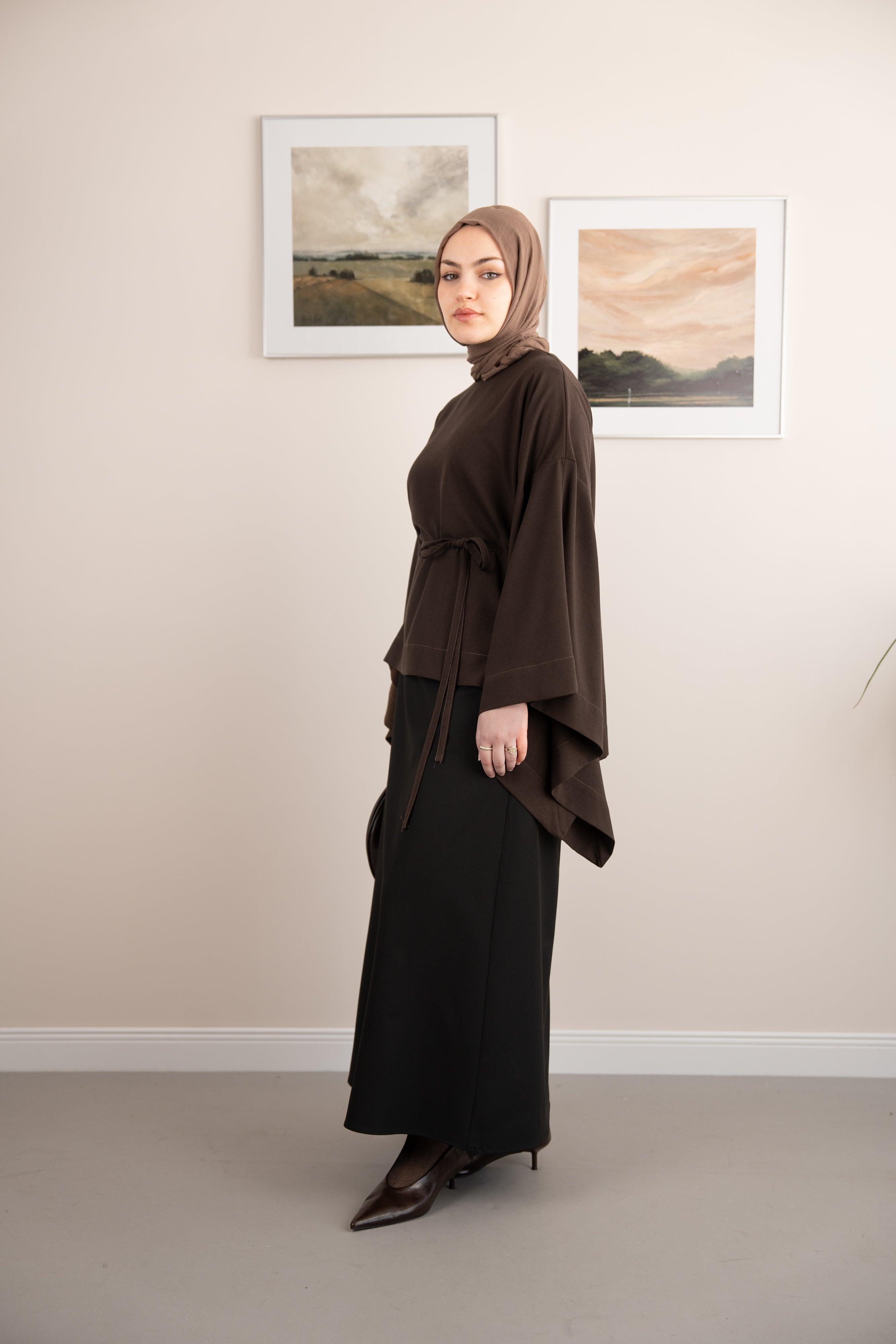 Pelerinli Panço KAHVERENGİ