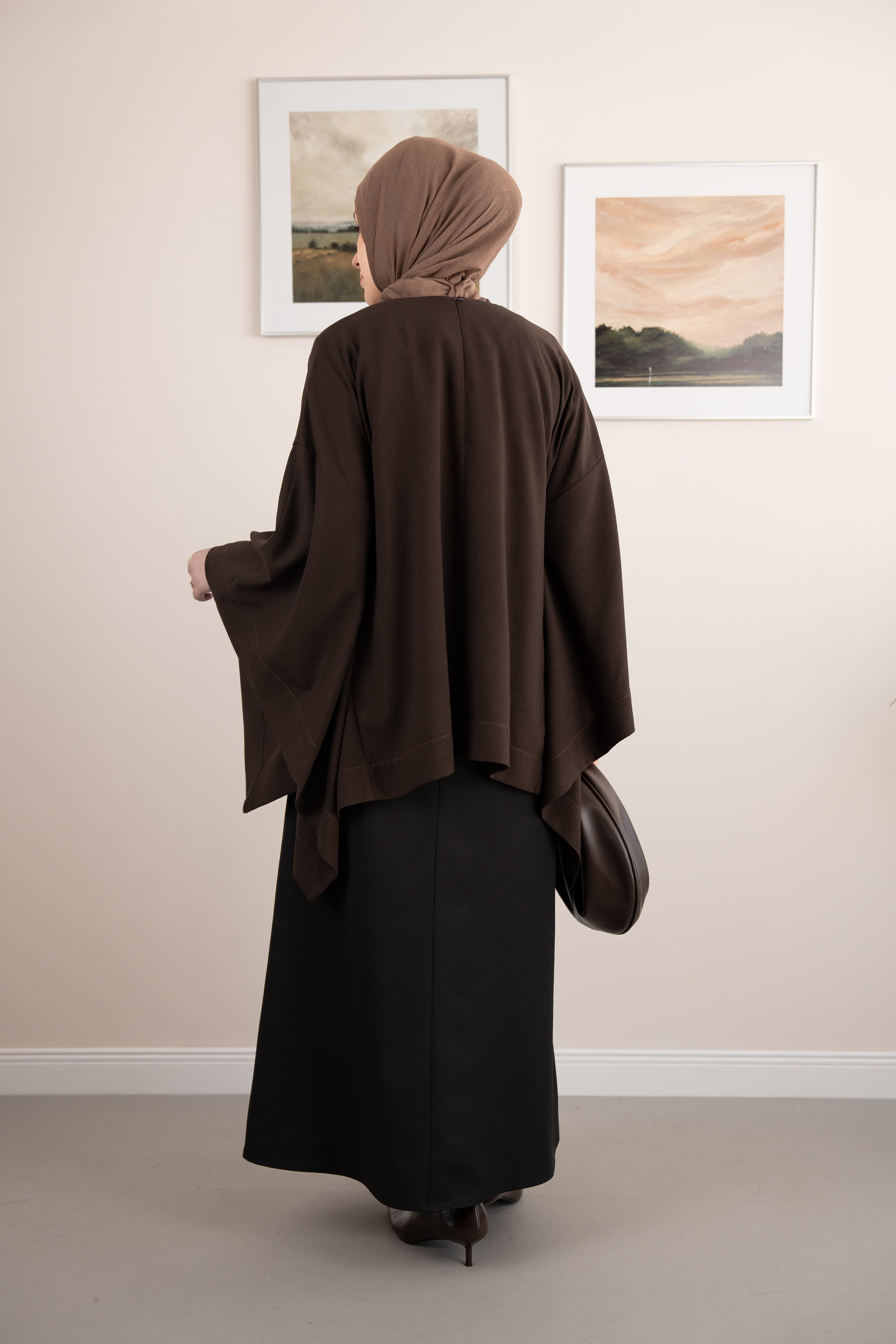 Pelerinli Panço KAHVERENGİ