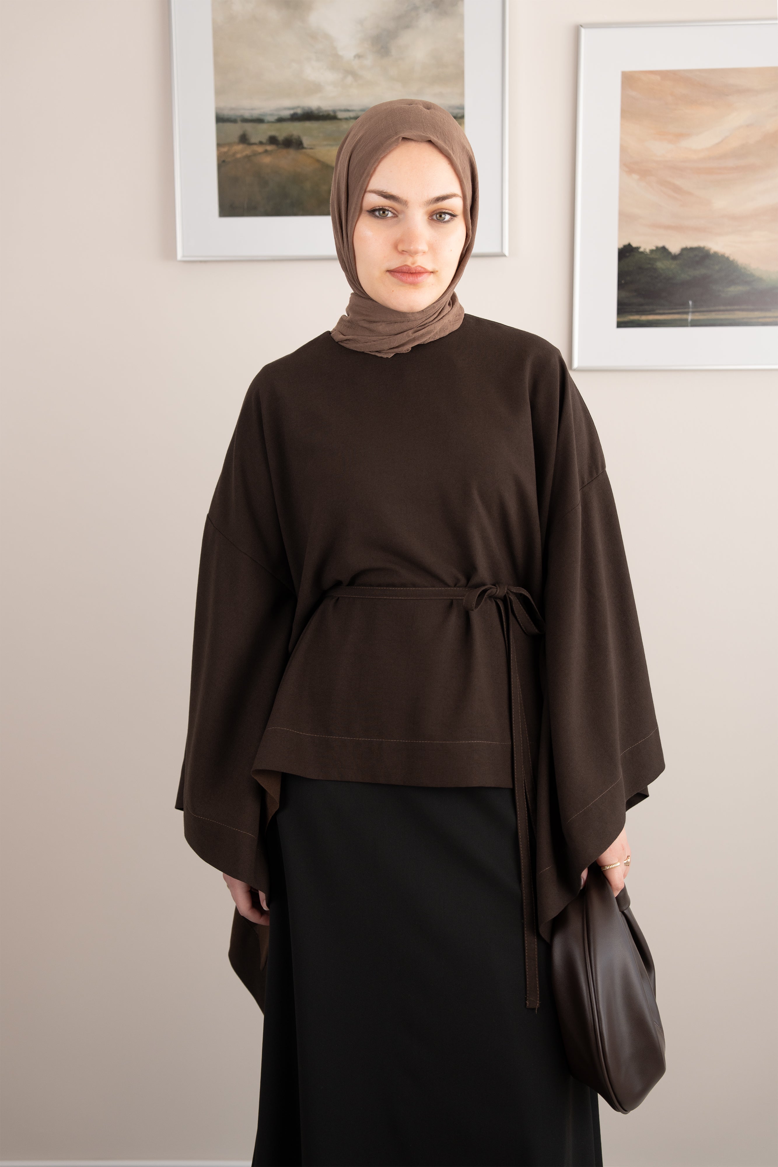 Pelerinli Panço KAHVERENGİ