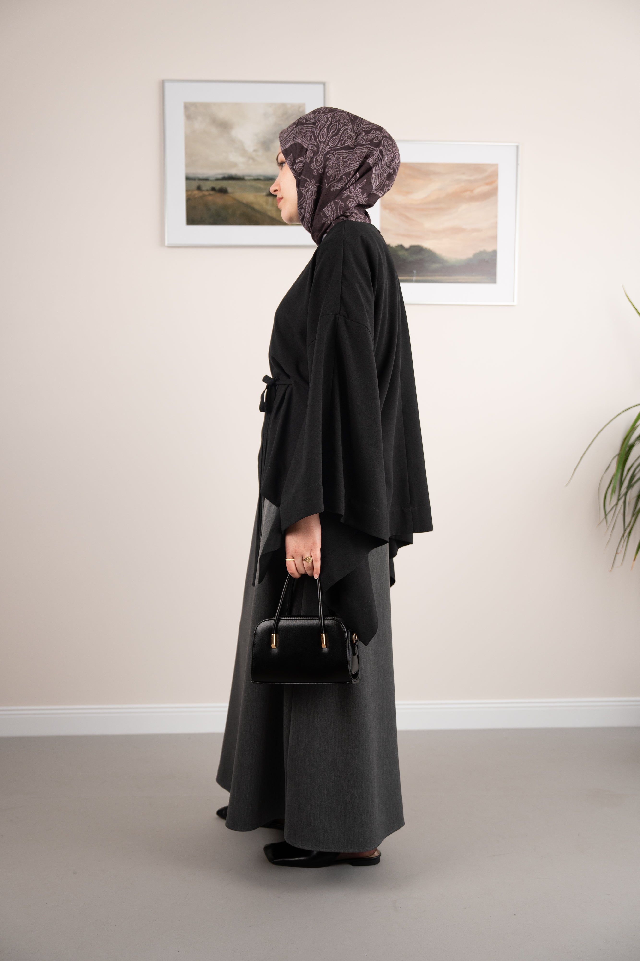 Pelerinli Panço SİYAH