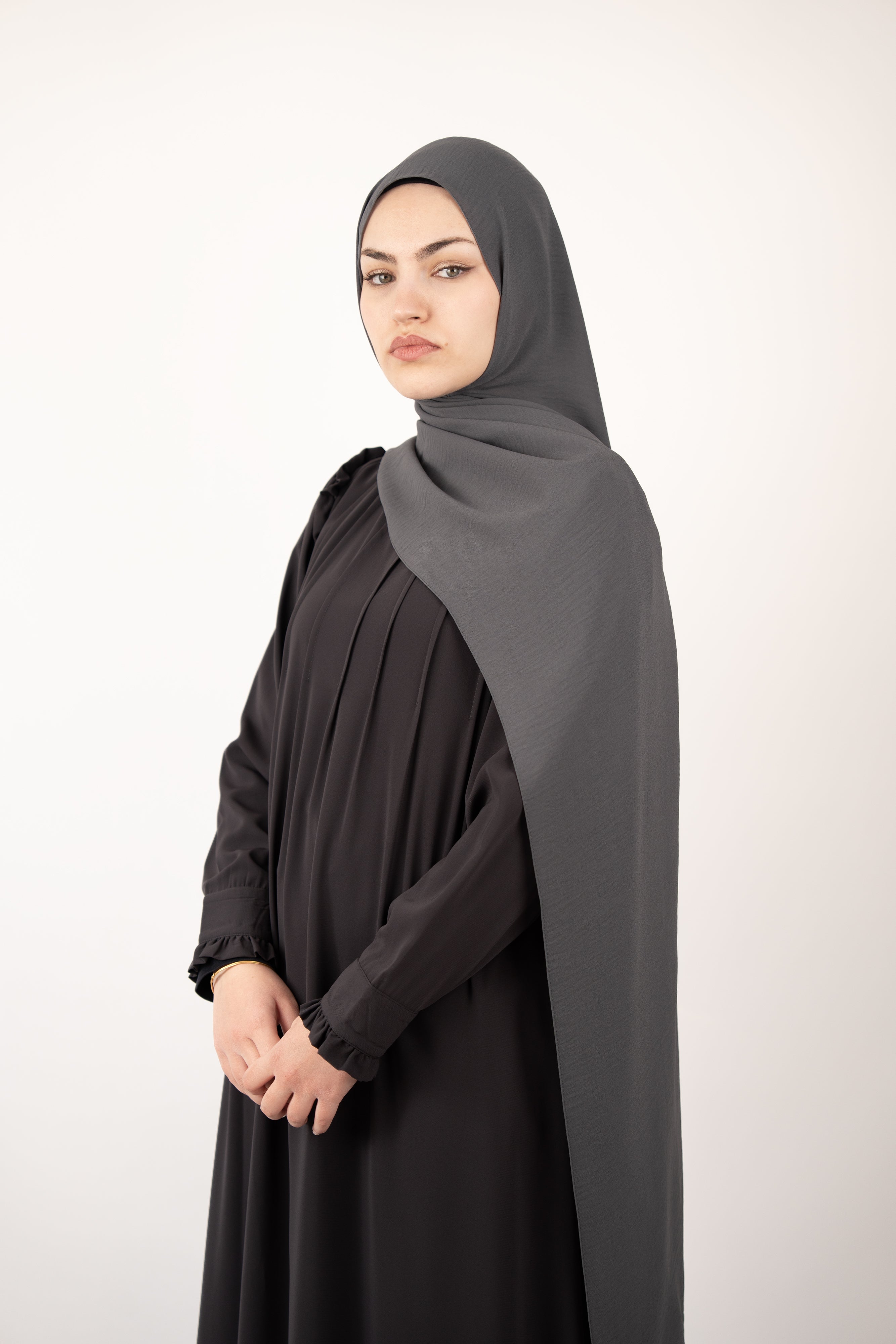 Cazz Büyük Boy Şal GRİ