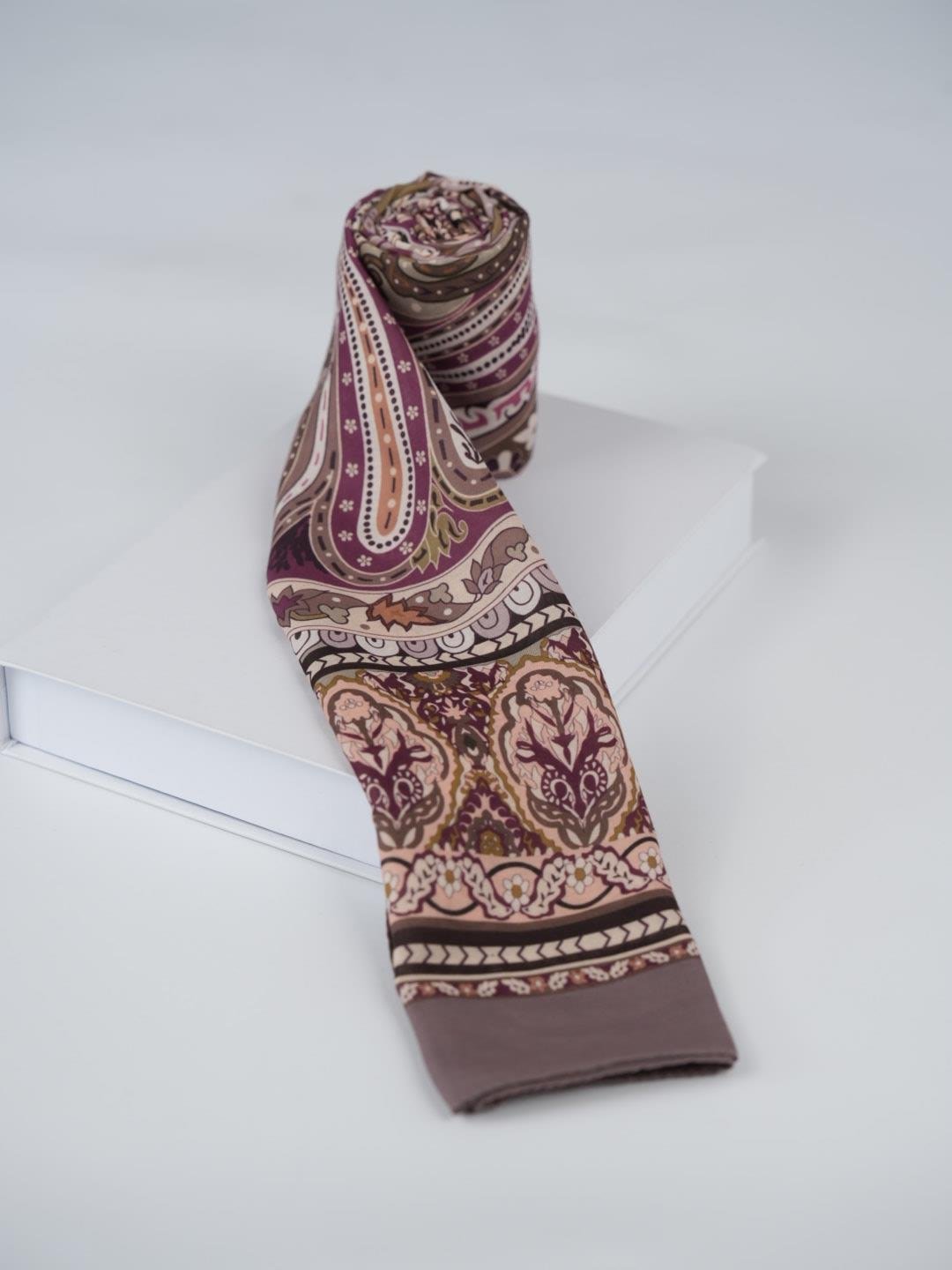 Etnik Noura Desen Şal VİZON