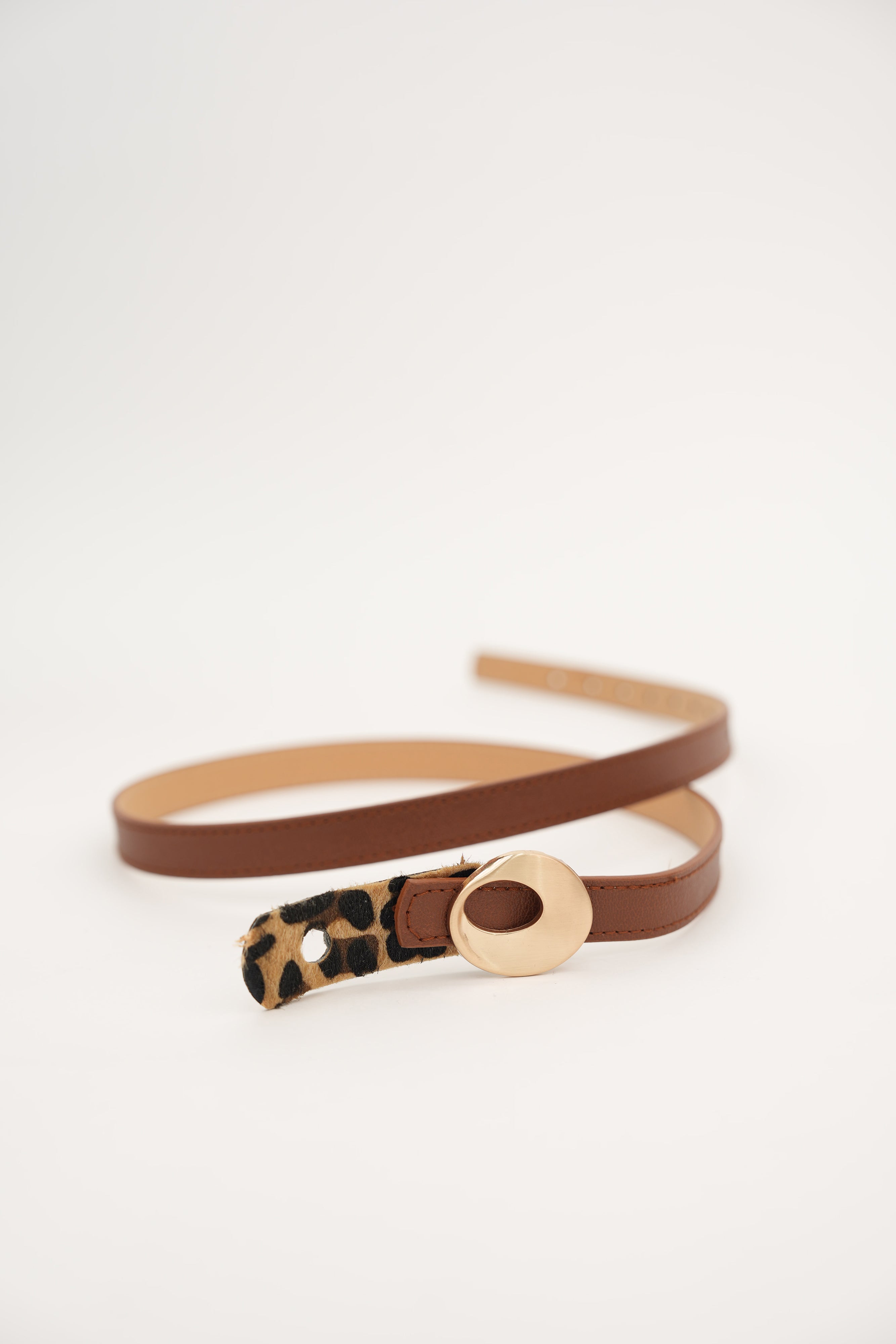 Tasarım Tokalı Kemer TABA