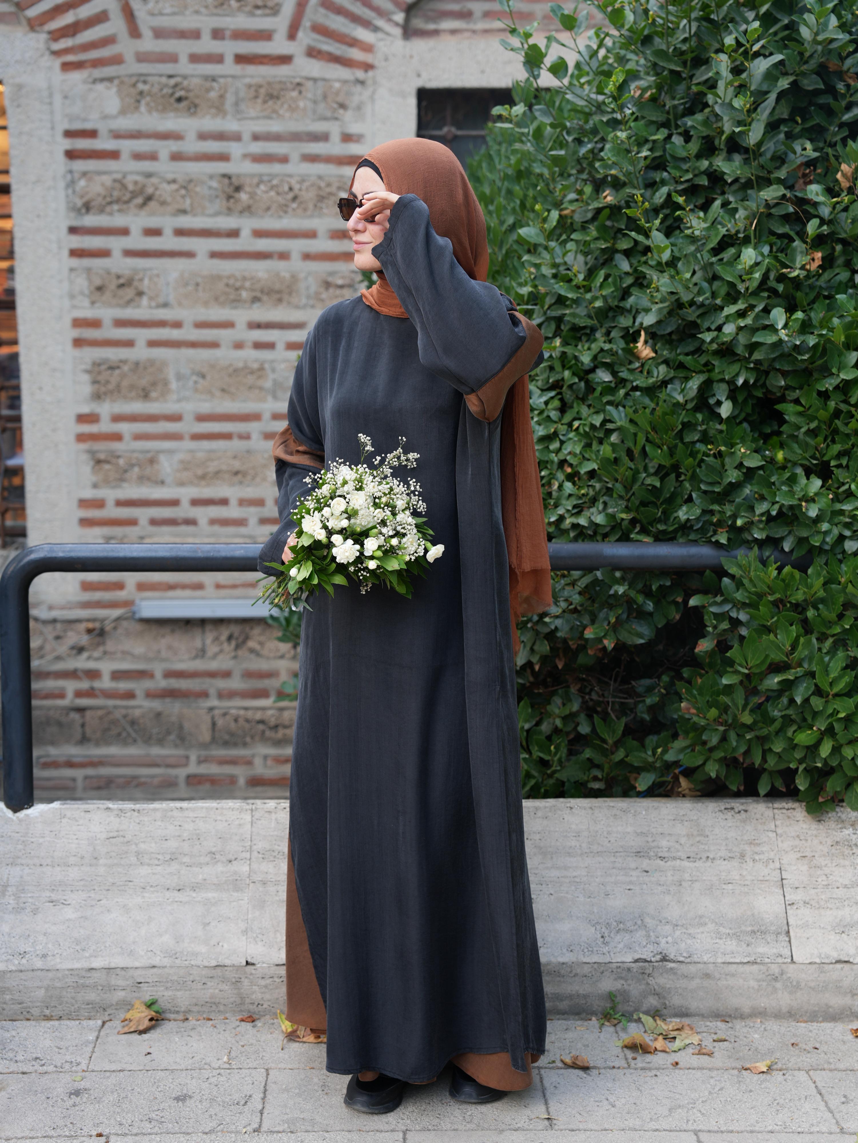 İpek Cupra Etekli Takım SİYAH