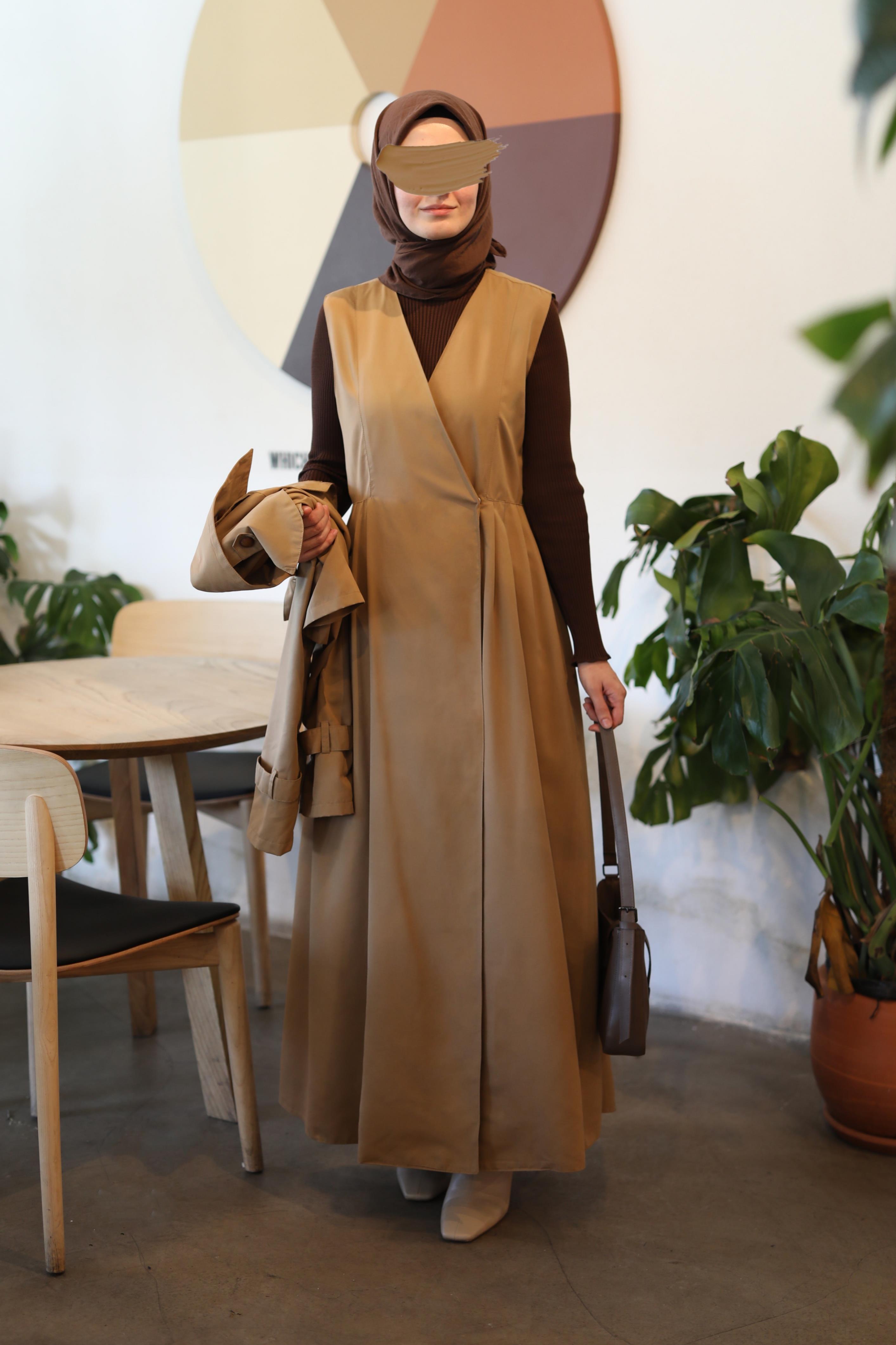 Jileli Trençkot CAMEL