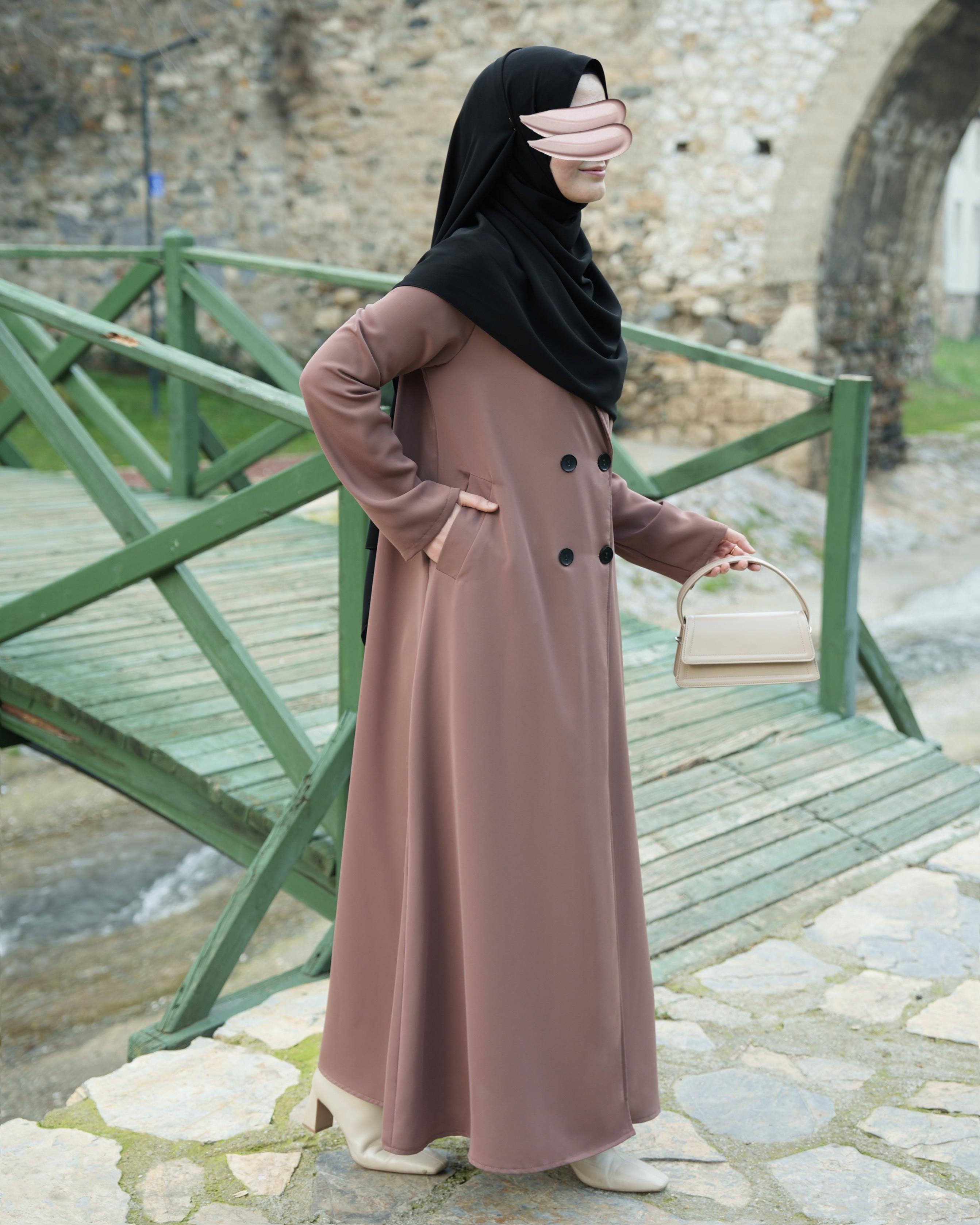 Kruvaze Trench SÜTLÜ KAHVE