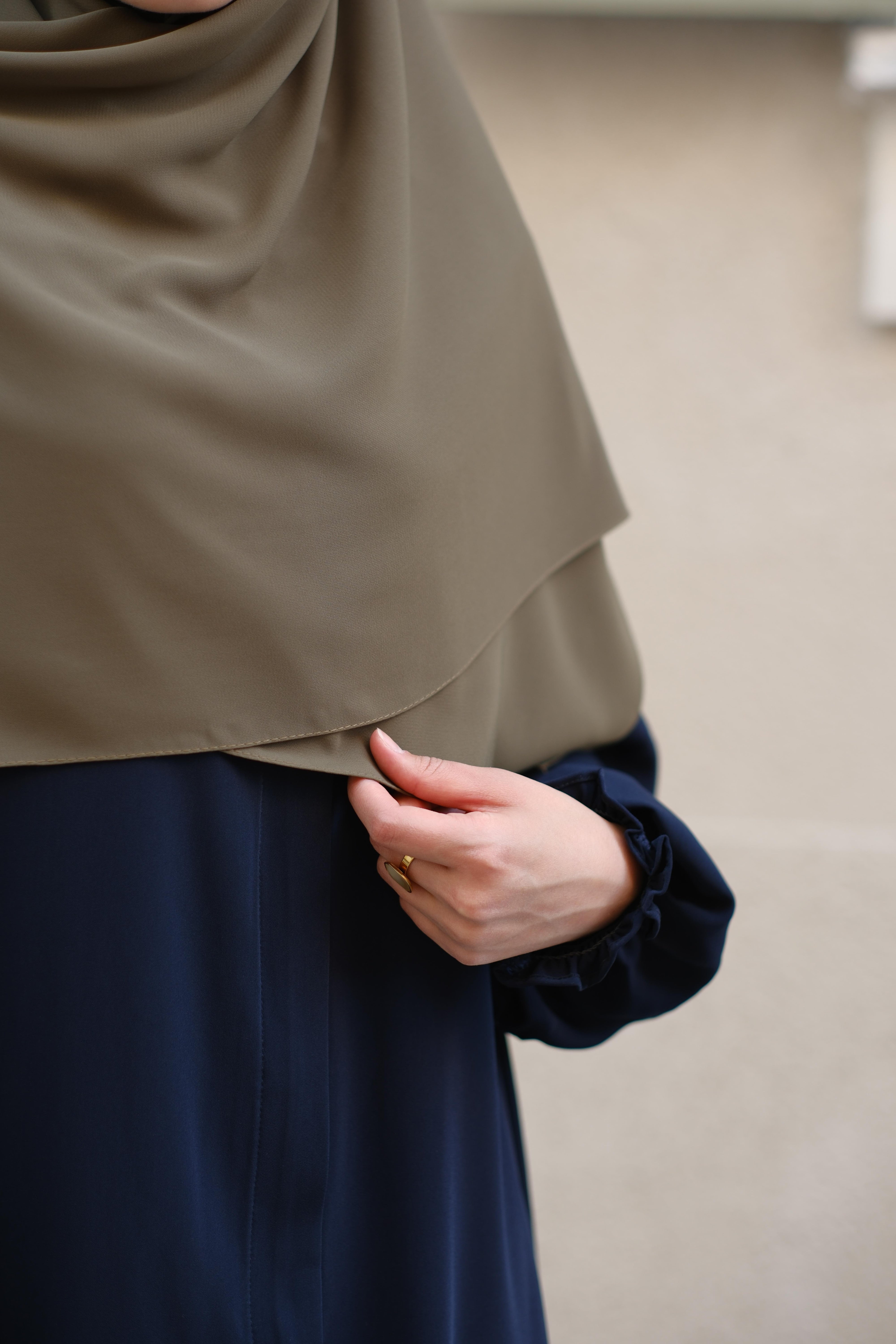 Medine İpeği Eşarp Soft Yeşil