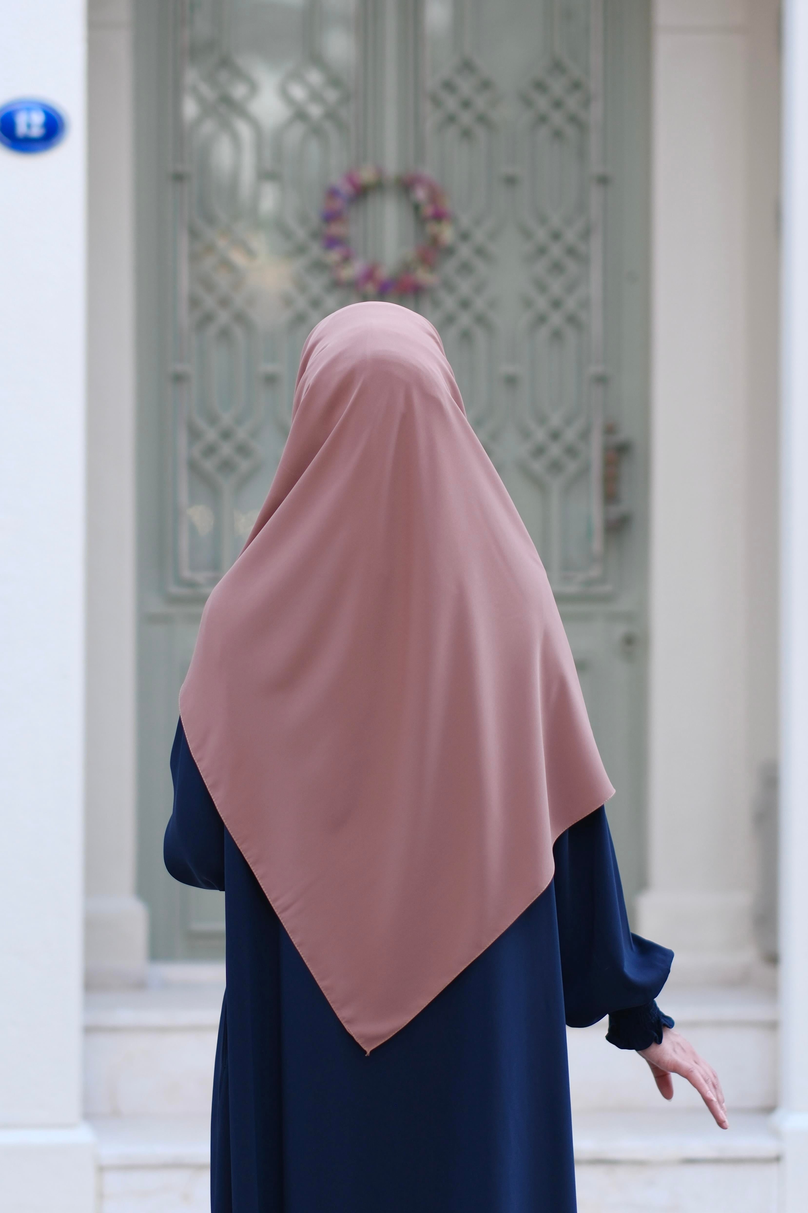 Medine İpeği Eşarp Sütlü Kahve