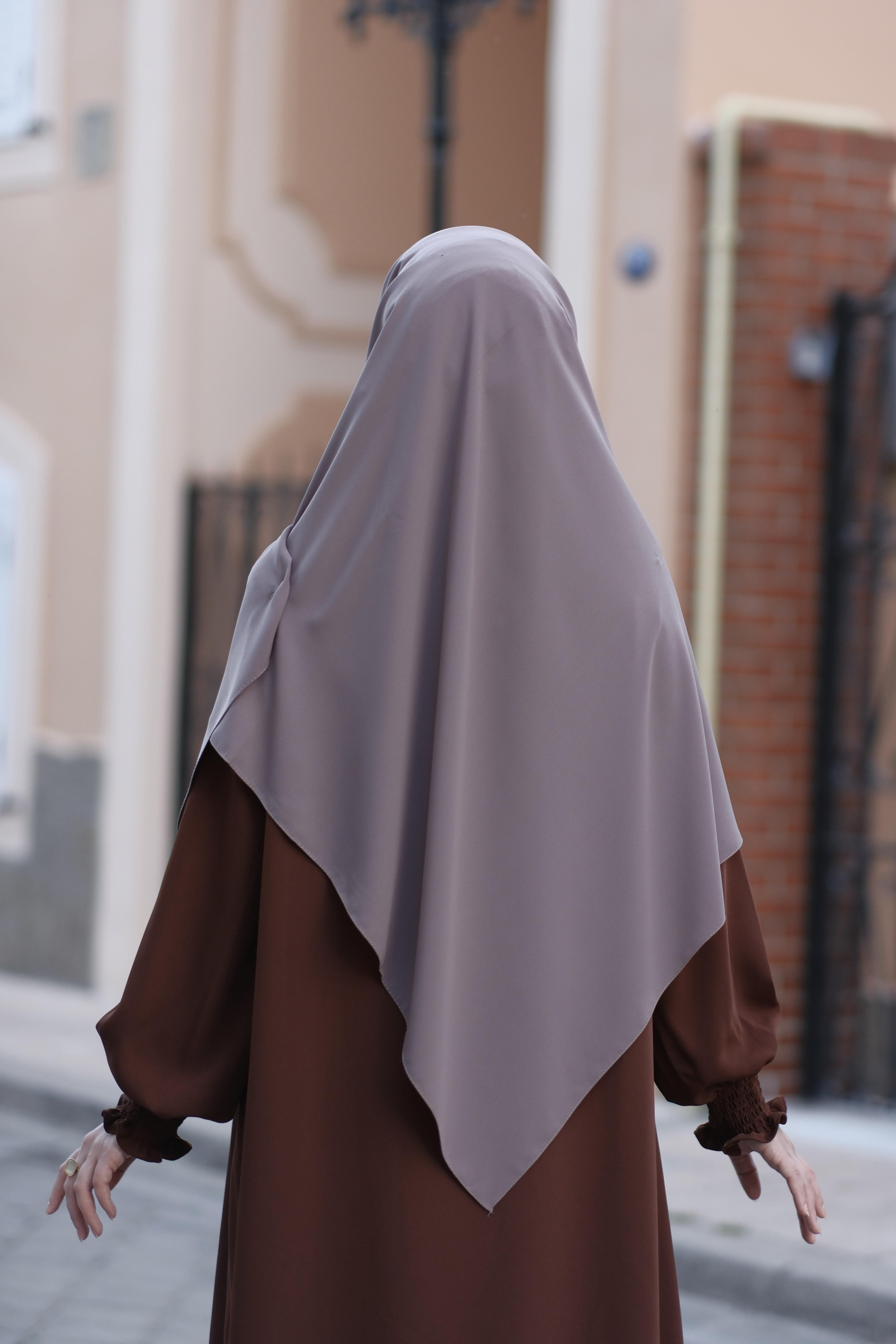 Medine İpeği Eşarp Vizon