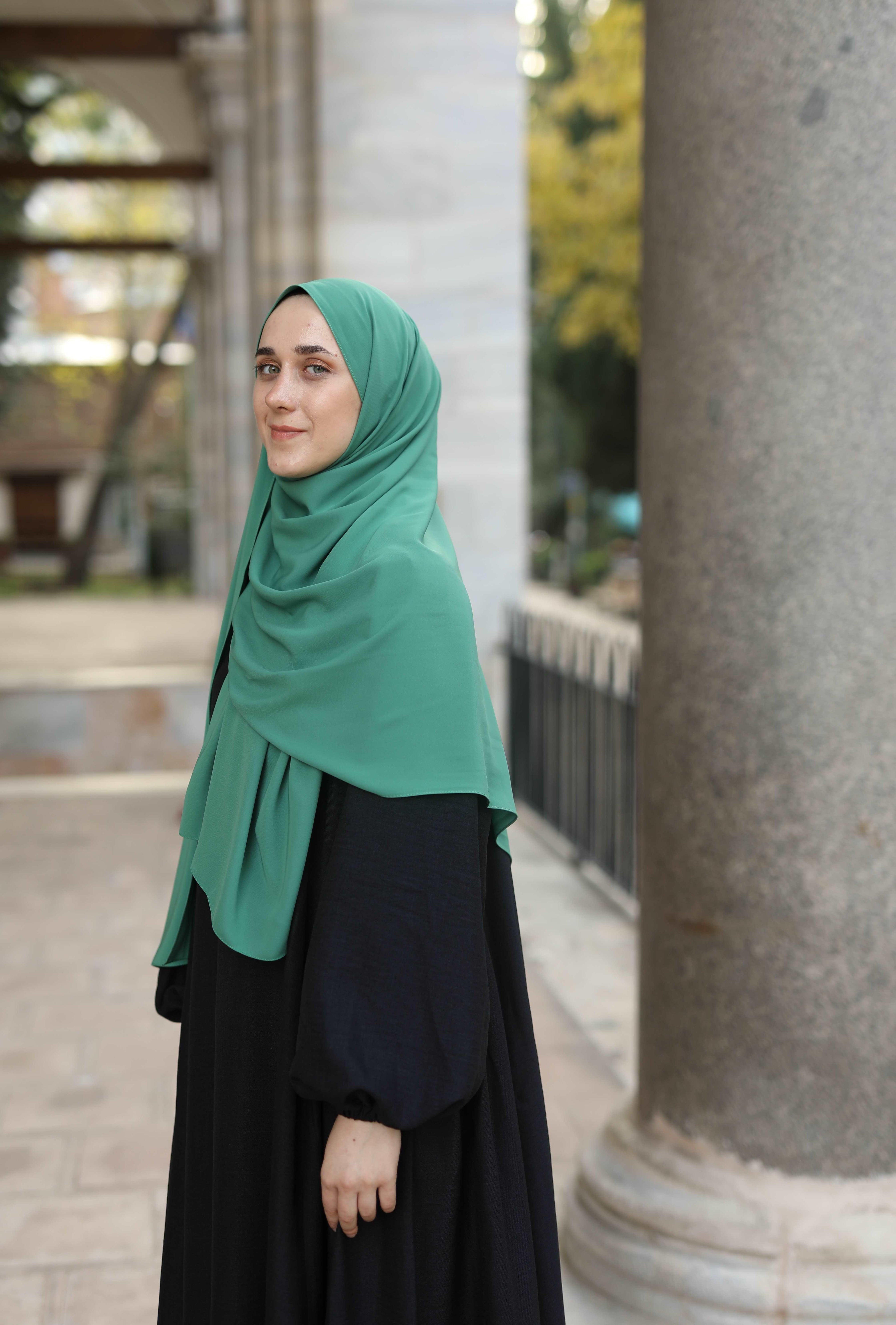 Medine İpeği Şal Mint