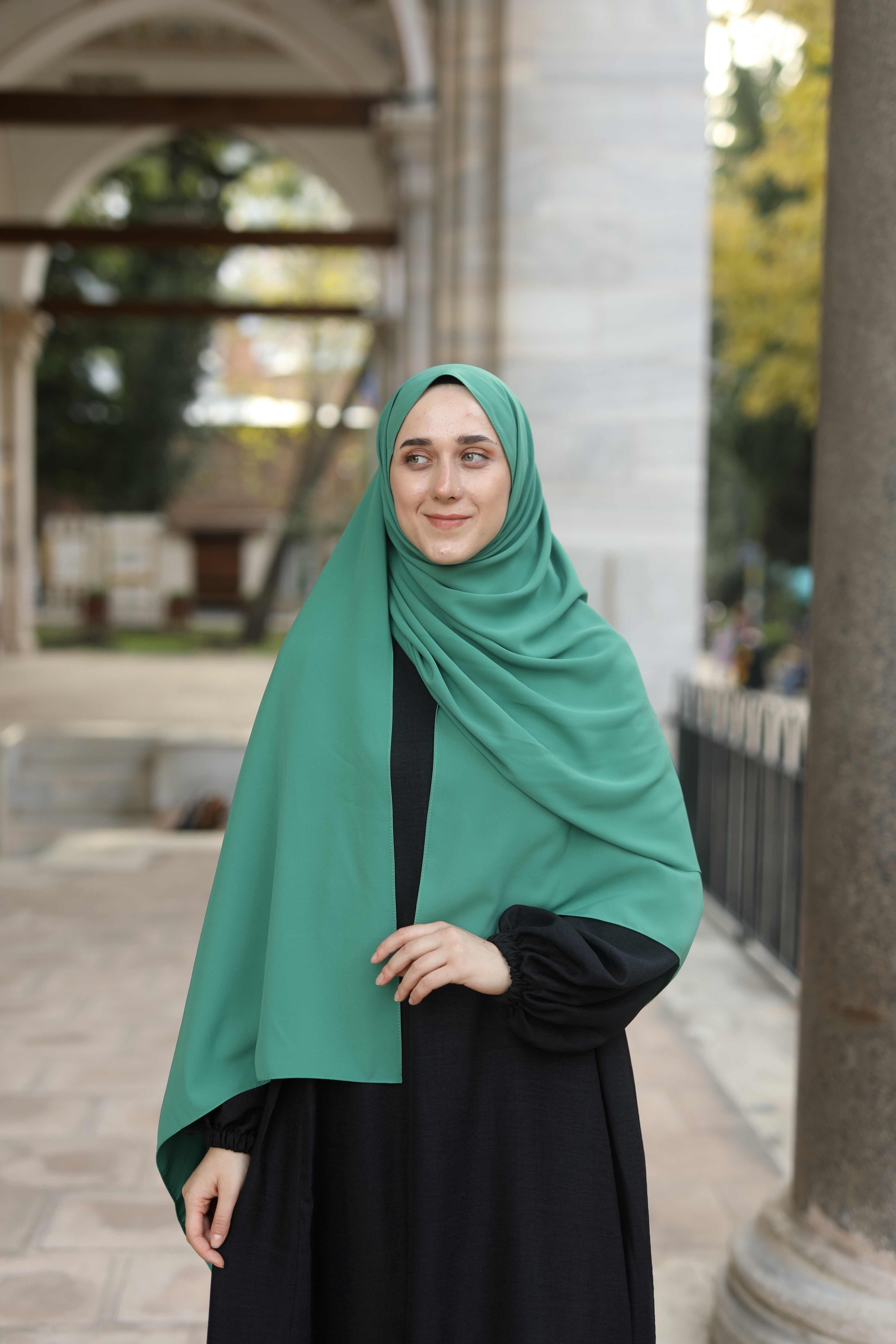 Medine İpeği Şal Mint