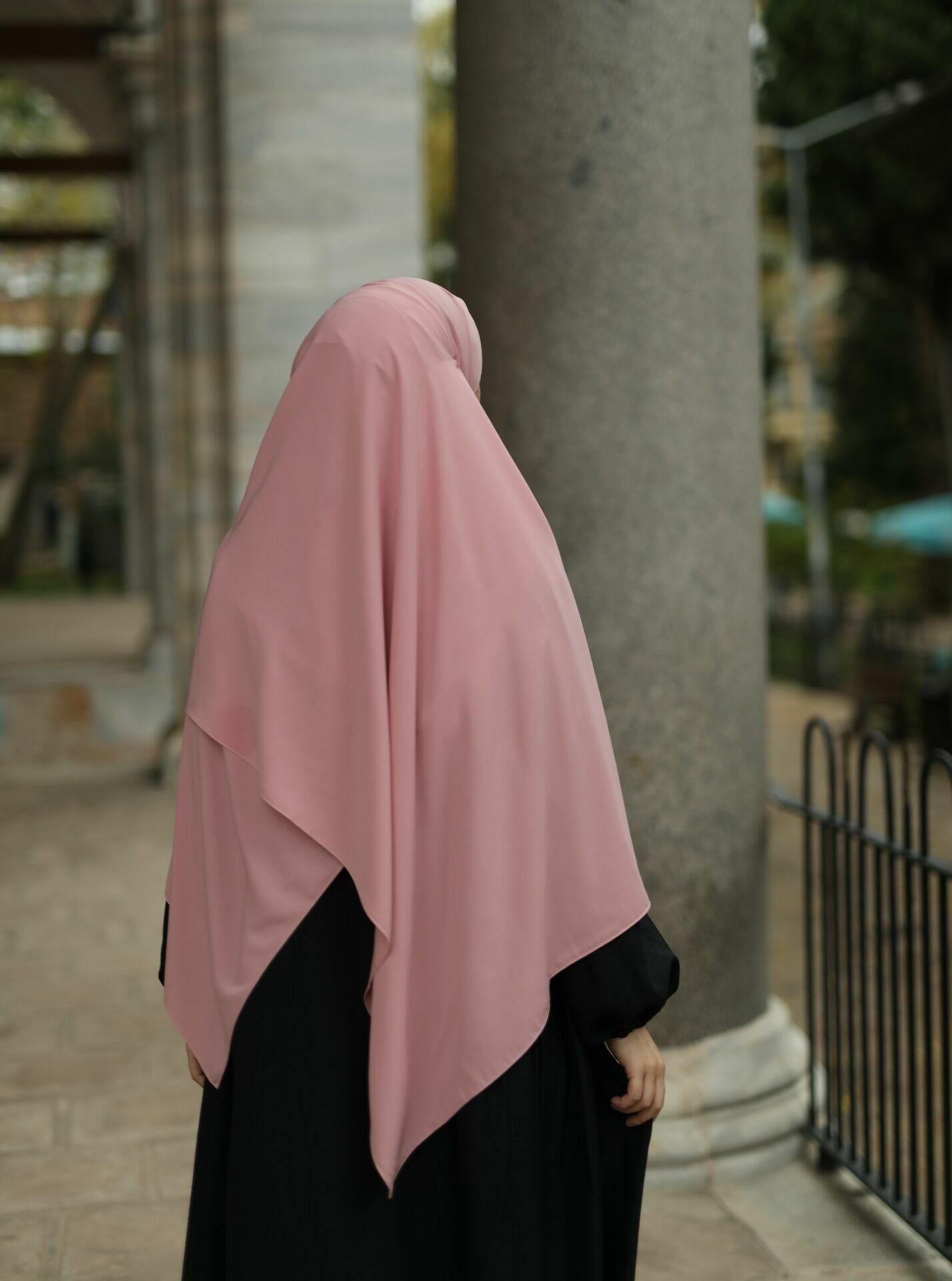 Medine İpeği Şal Pudra