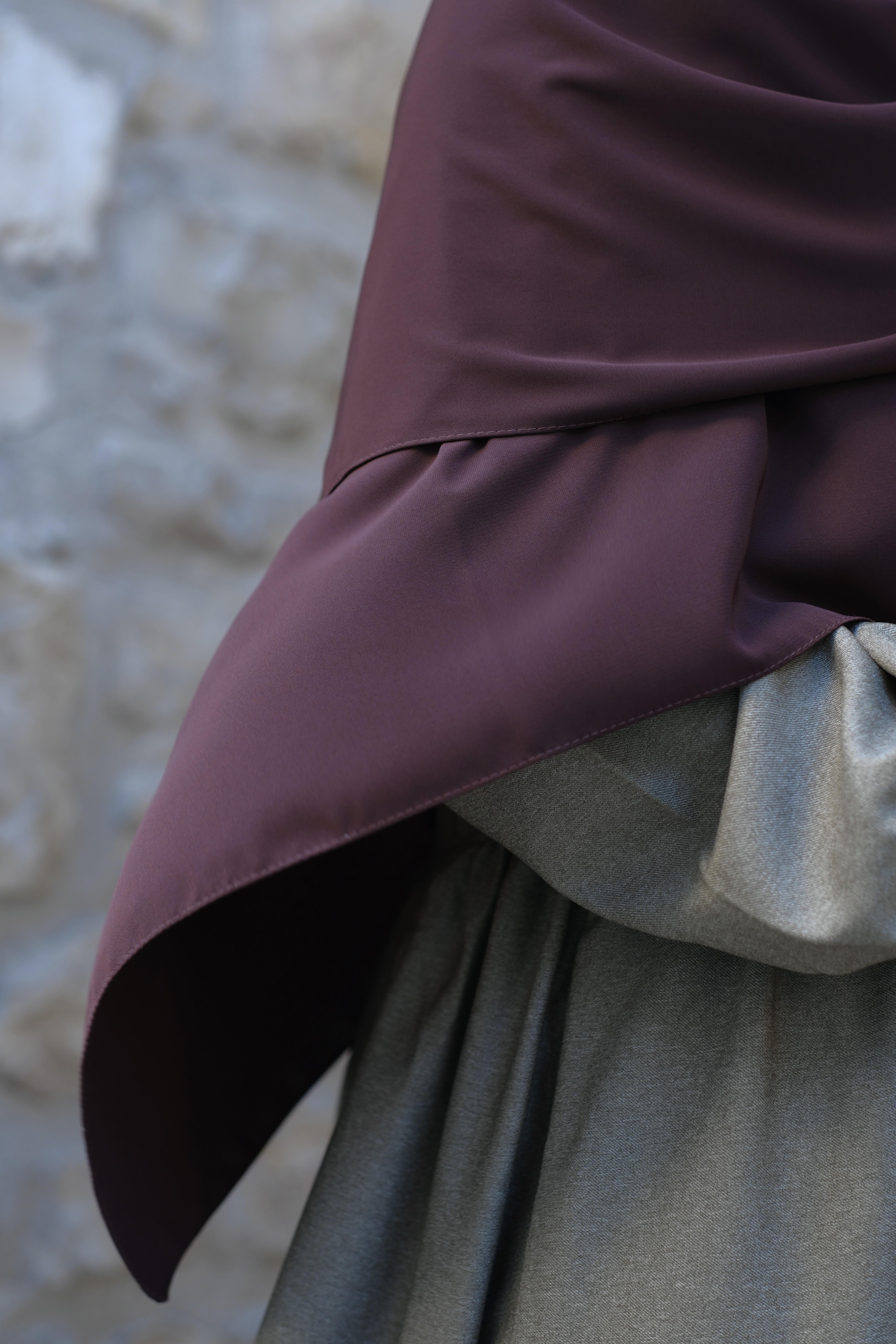 Medine İpeği Şal Acı Kahve