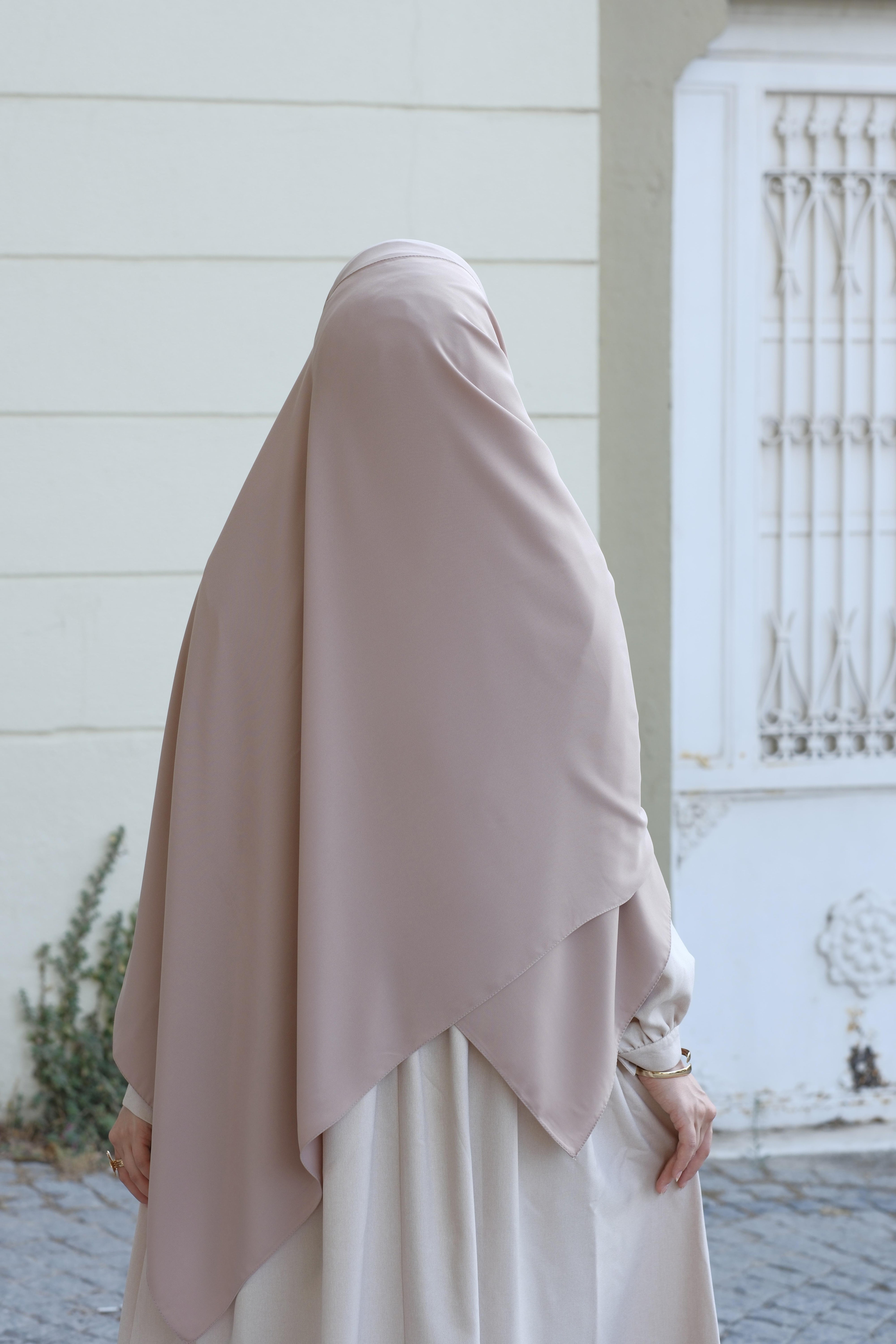 Medine İpeği Şal Bej