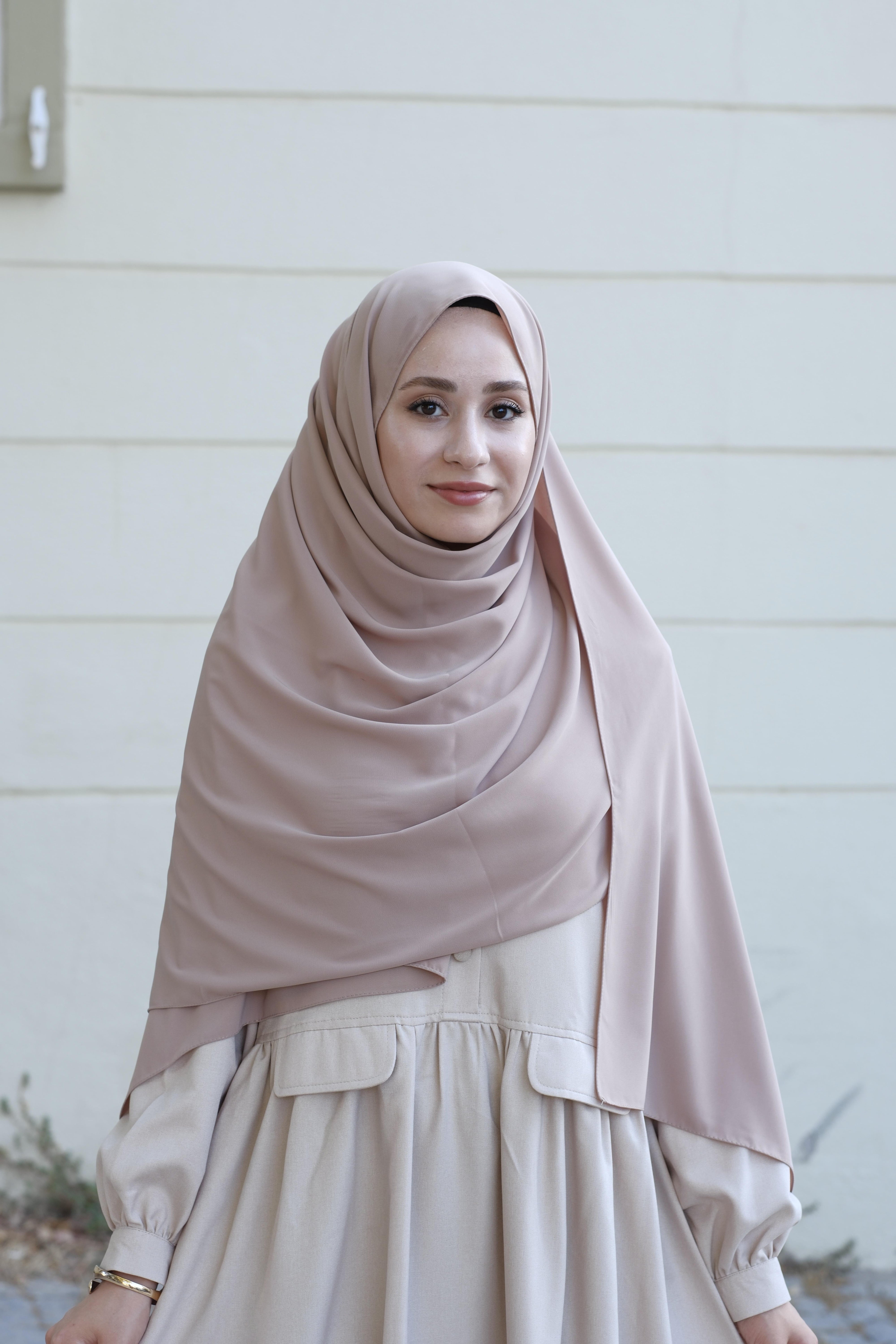 Medine İpeği Şal Bej