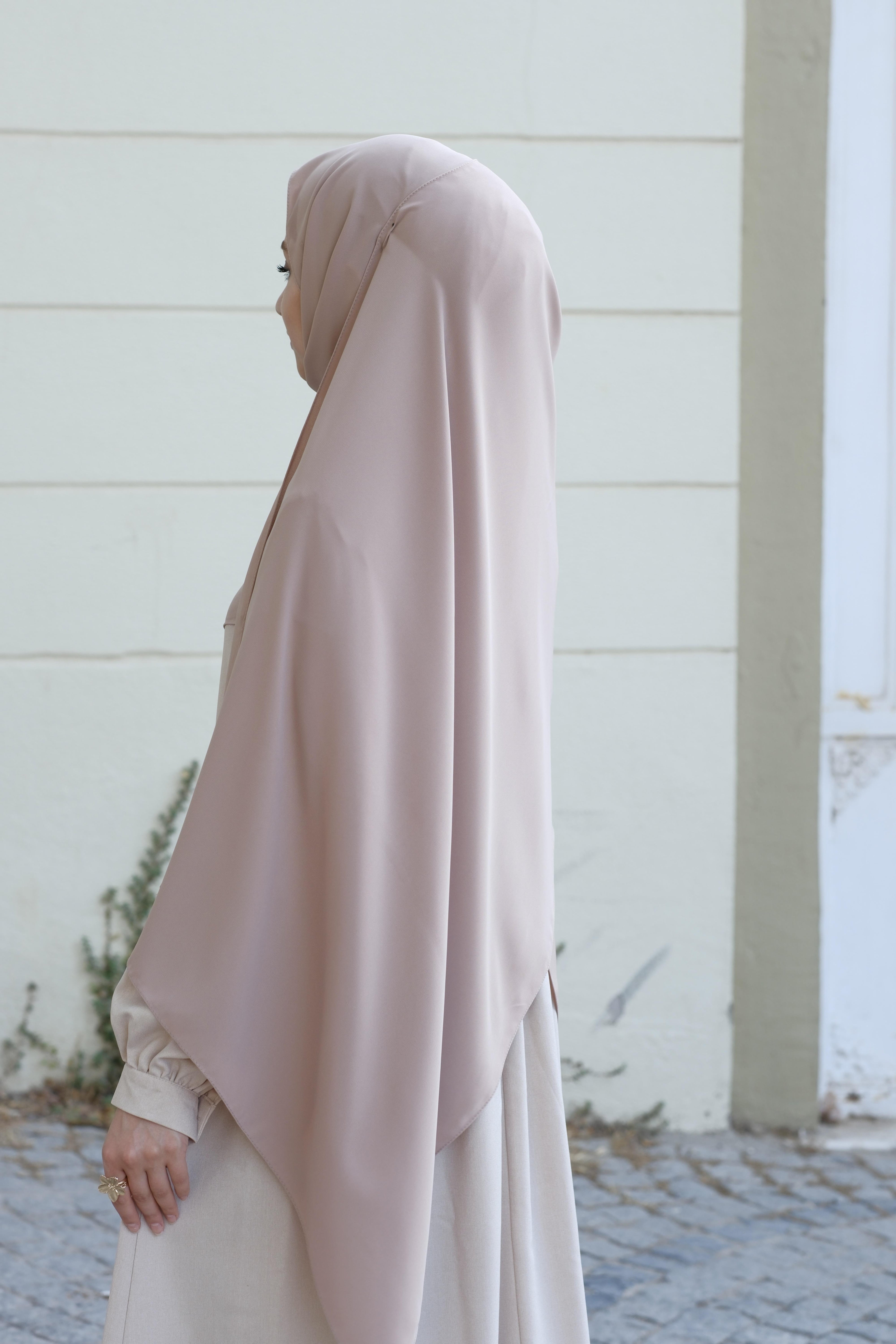 Medine İpeği Şal Bej