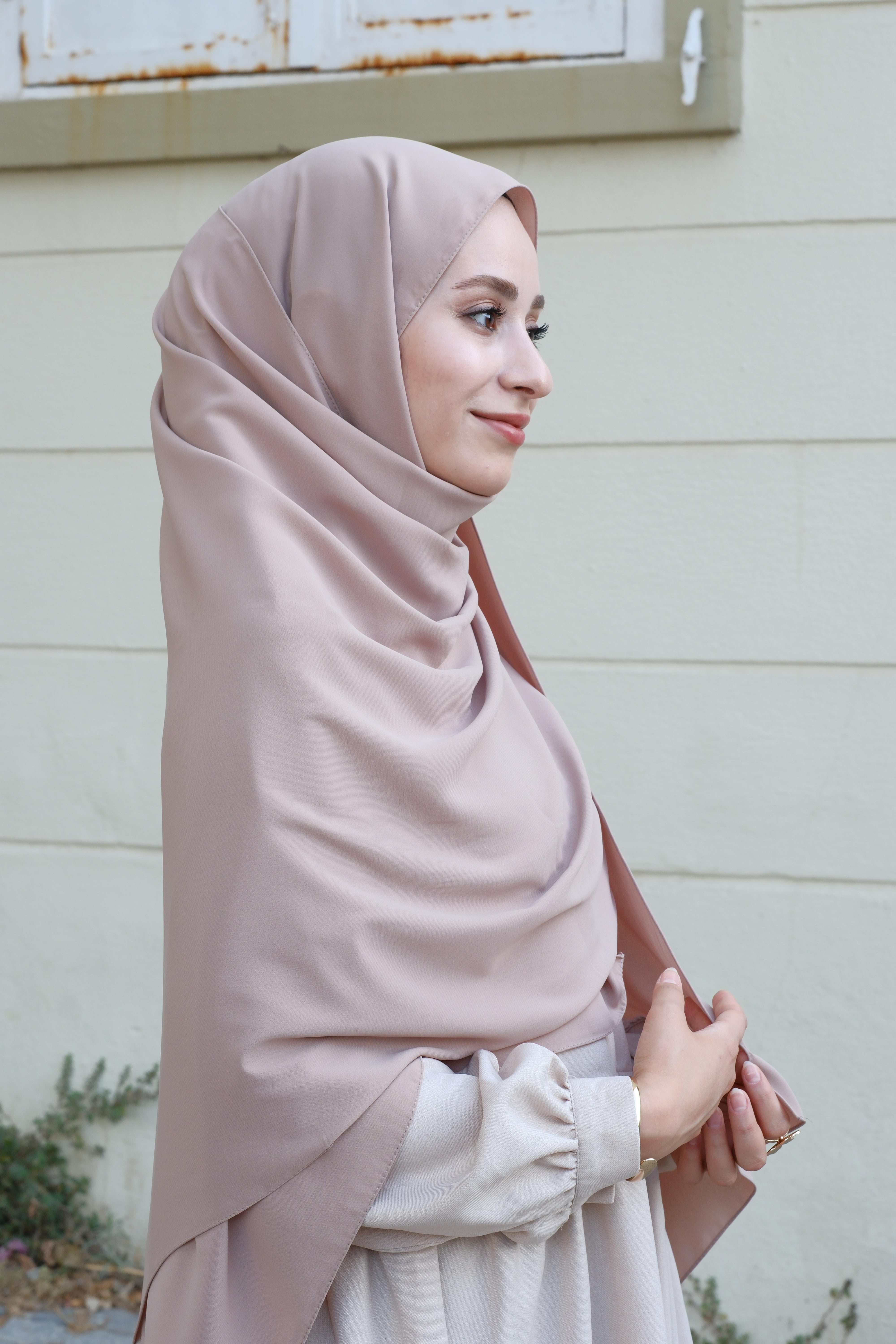 Medine İpeği Şal Bej