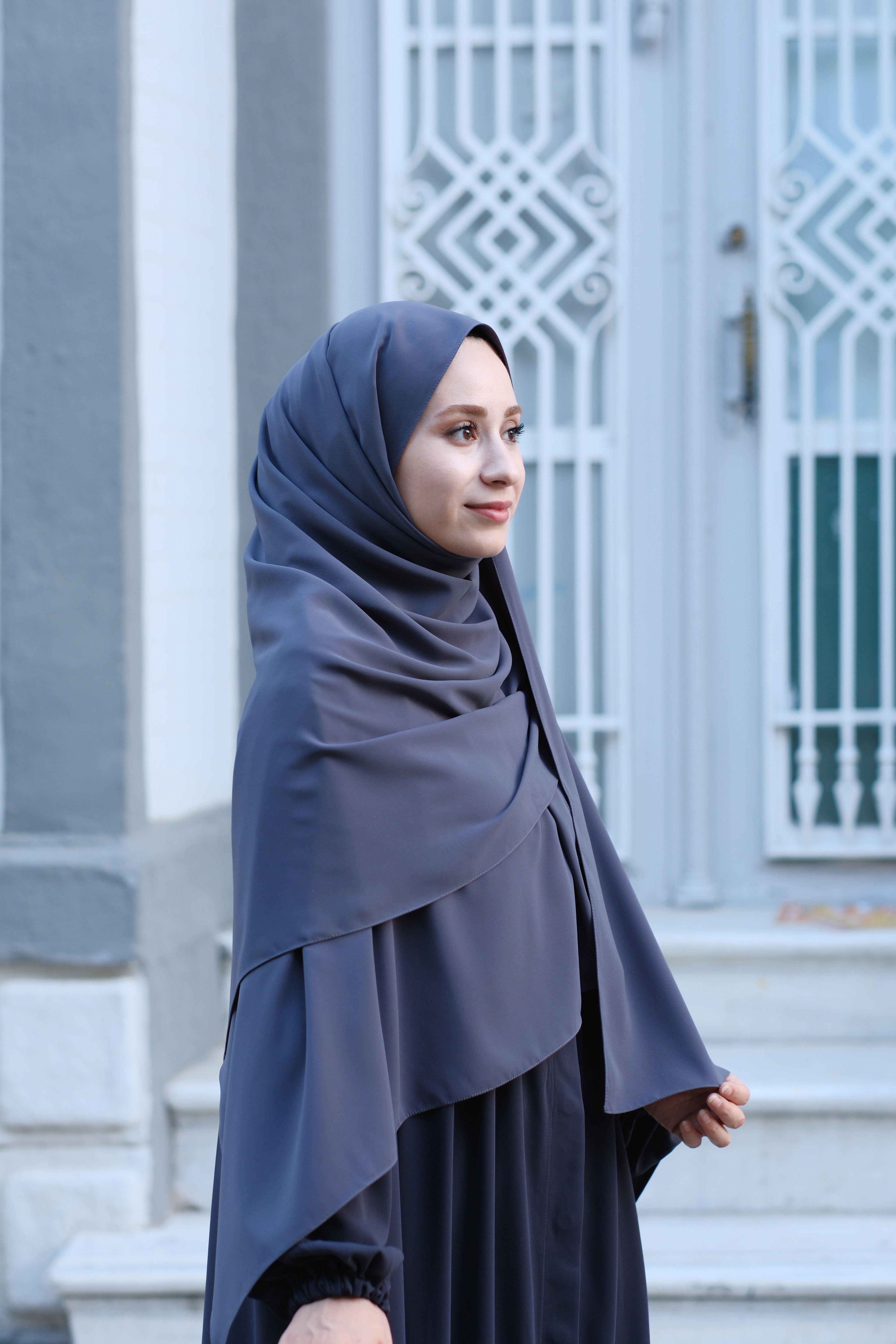 Medine İpeği Şal Füme