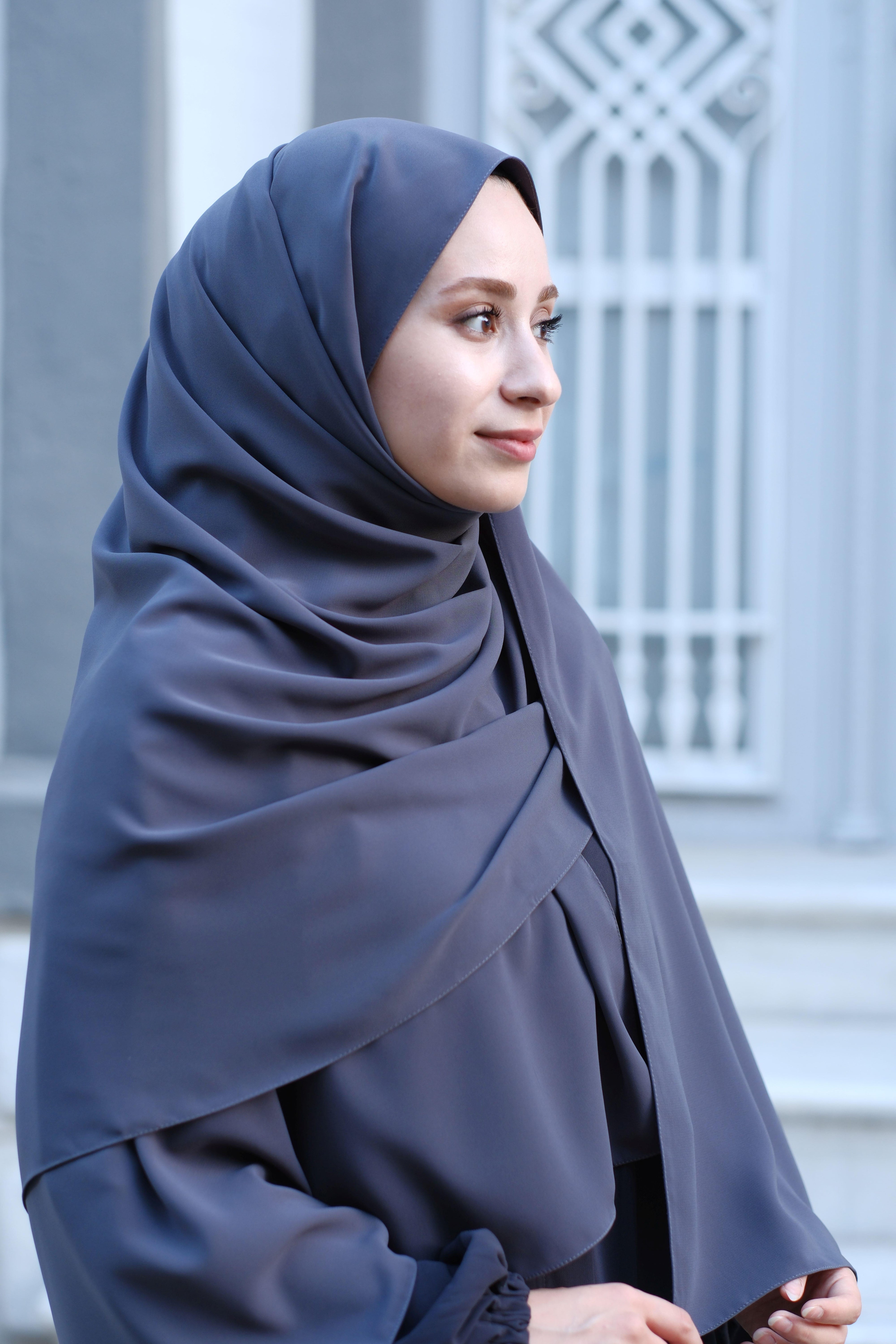 Medine İpeği Şal Füme