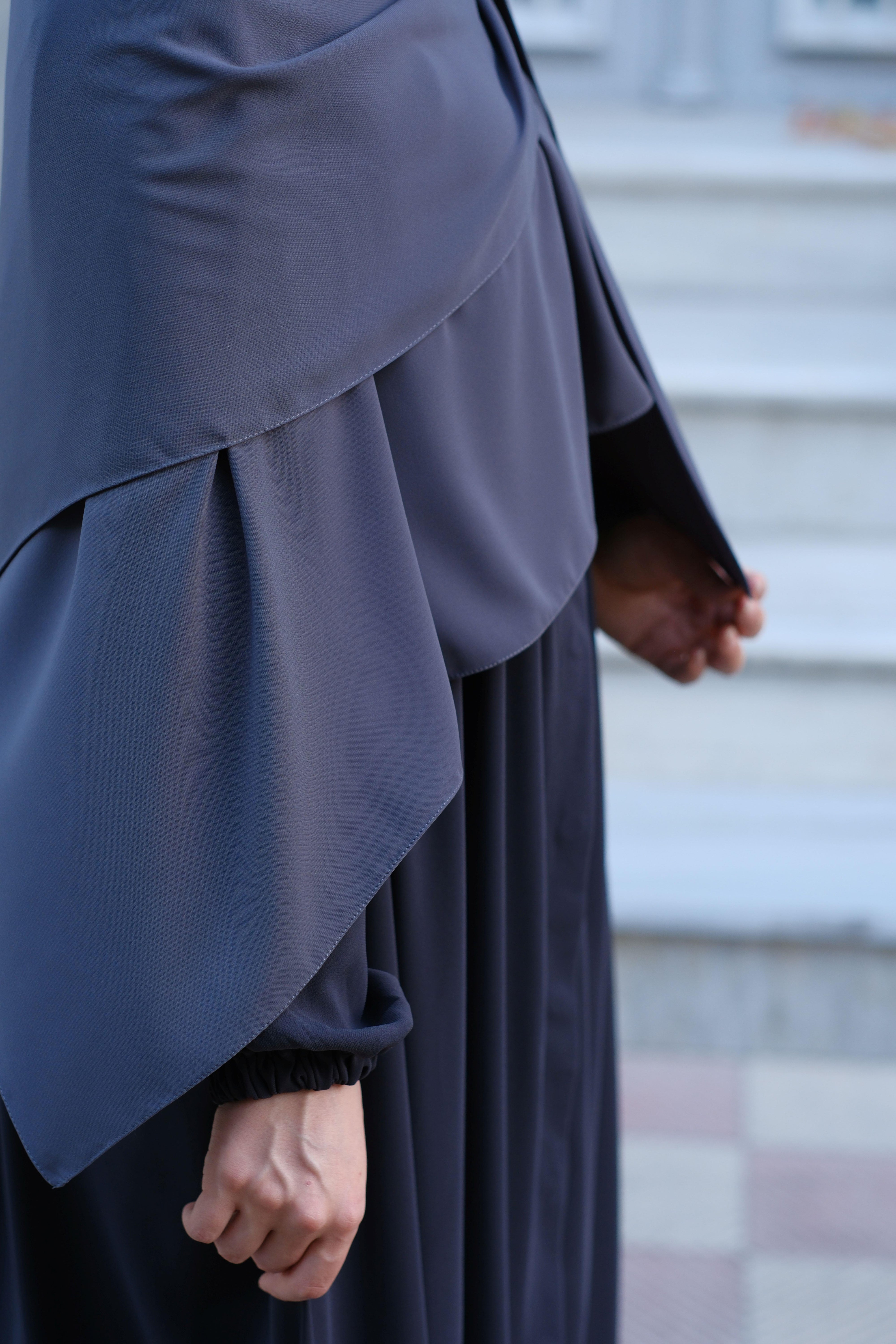 Medine İpeği Şal Füme