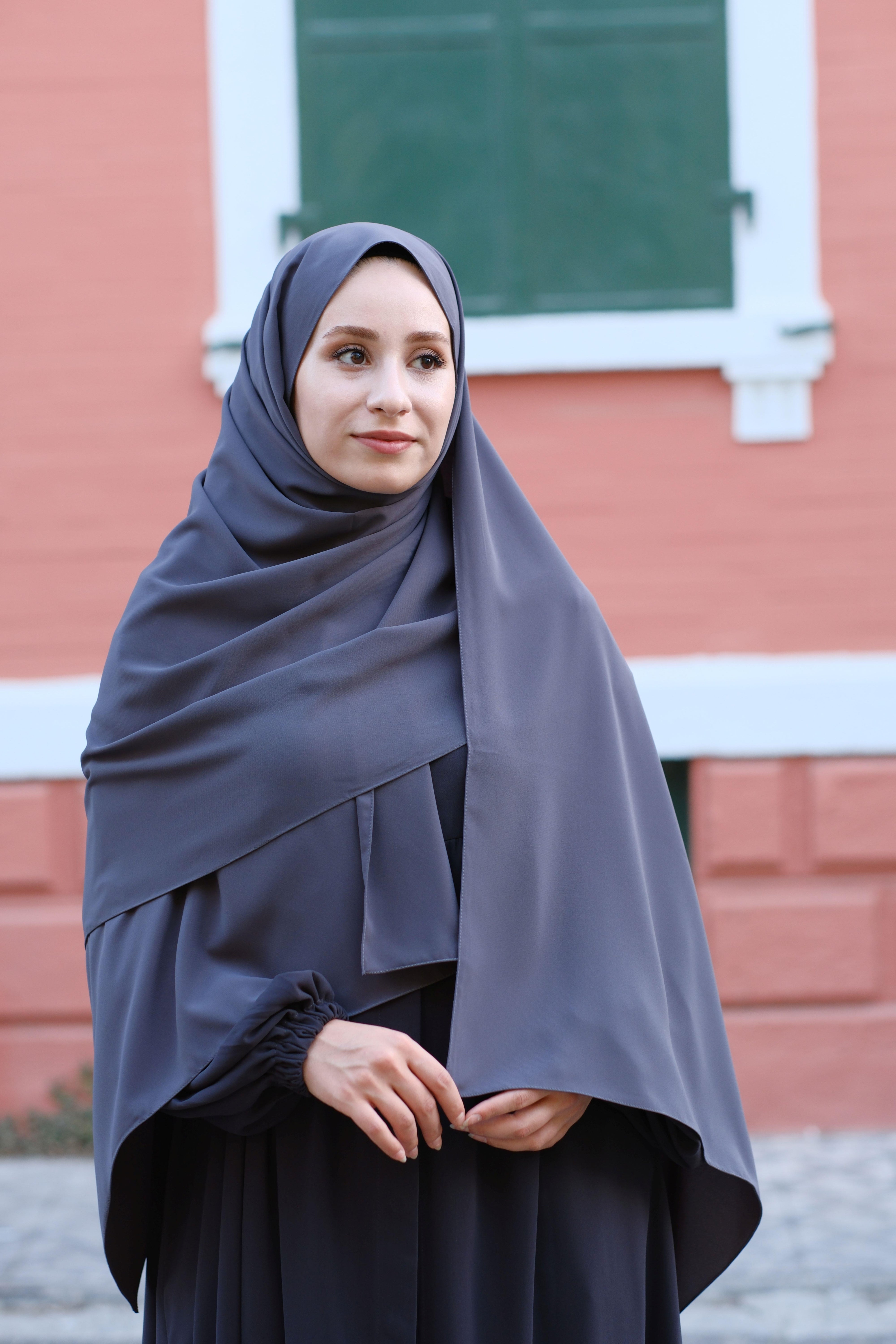 Medine İpeği Şal Füme