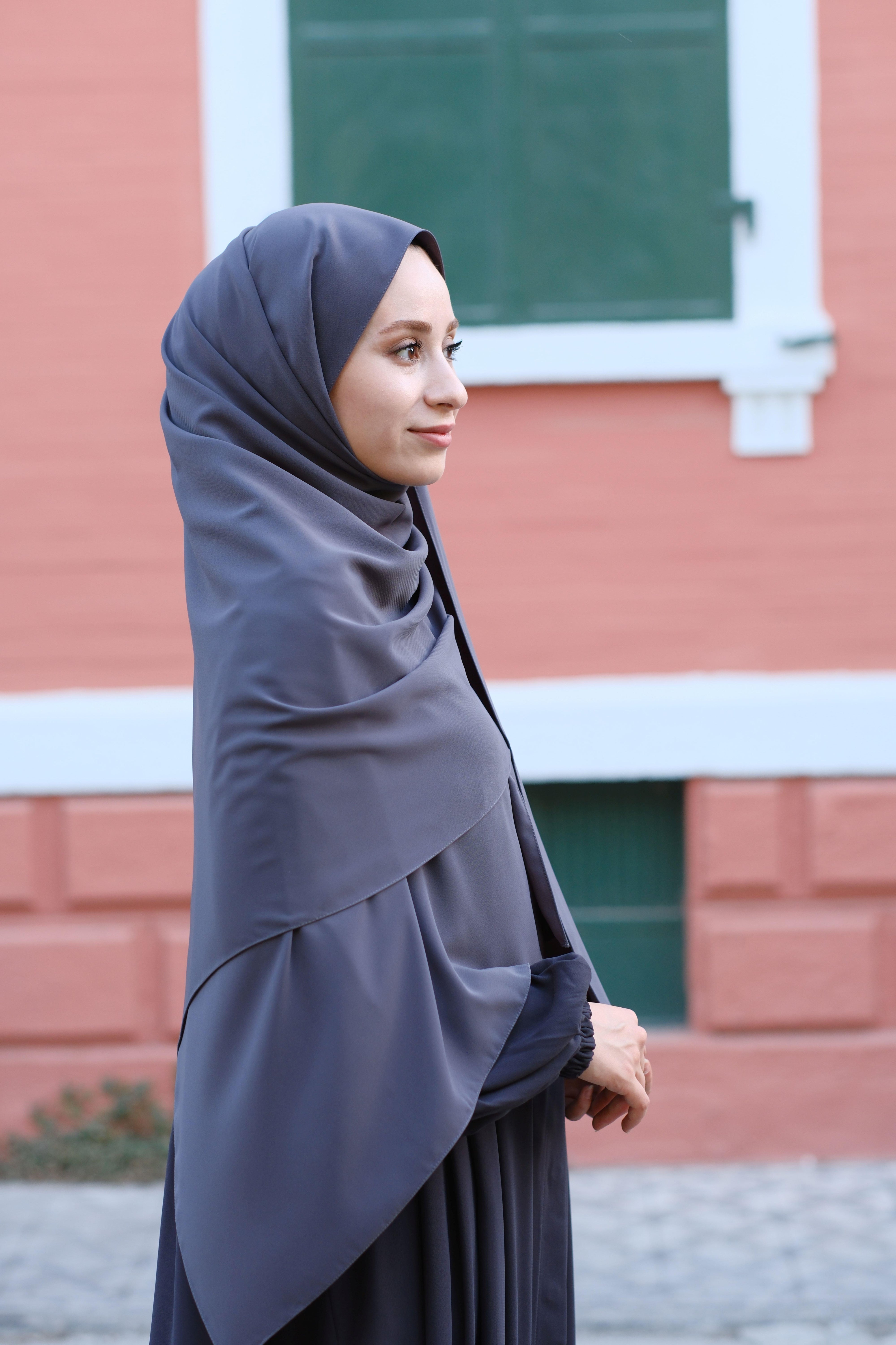 Medine İpeği Şal Füme