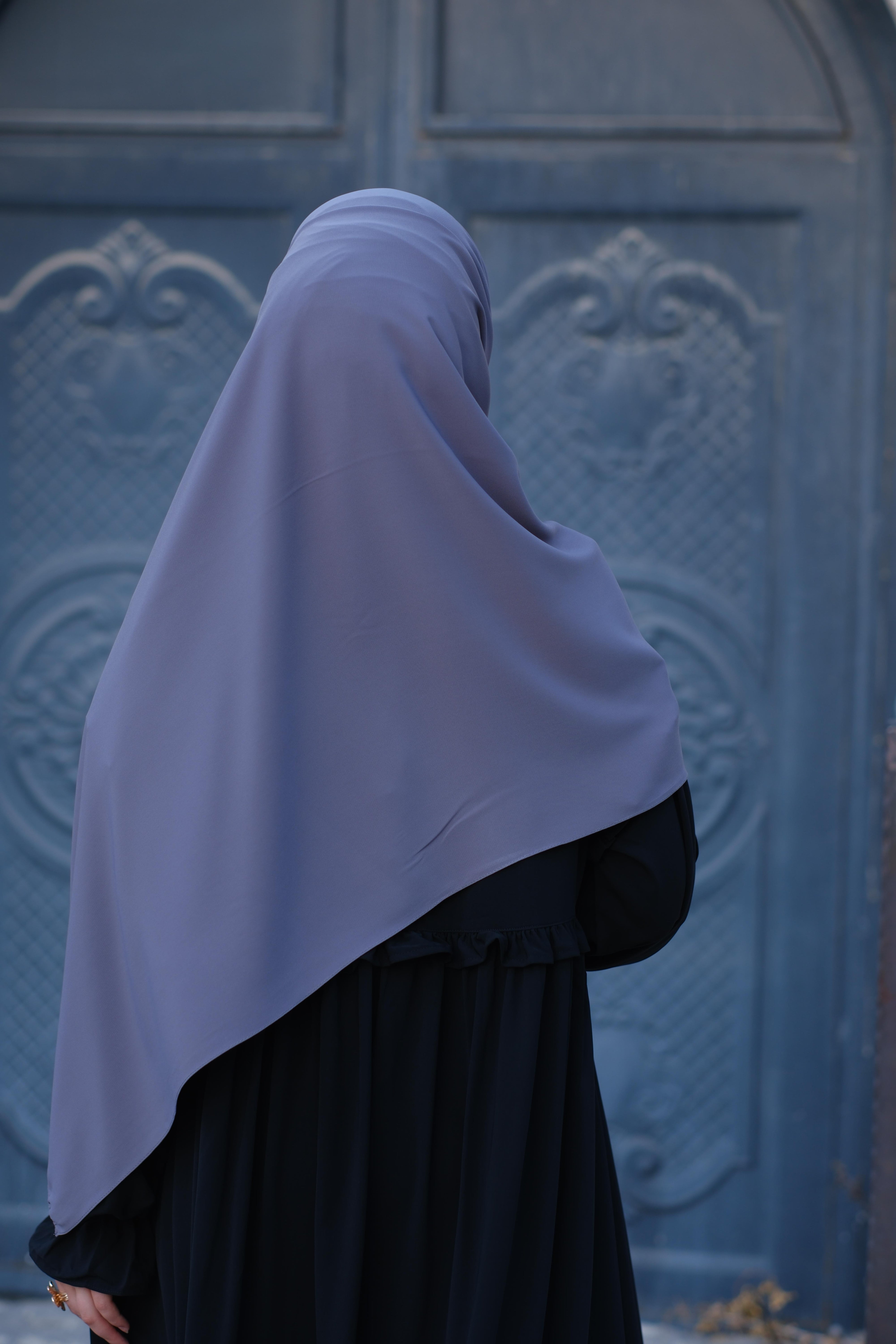 Medine İpeği Şal Gri