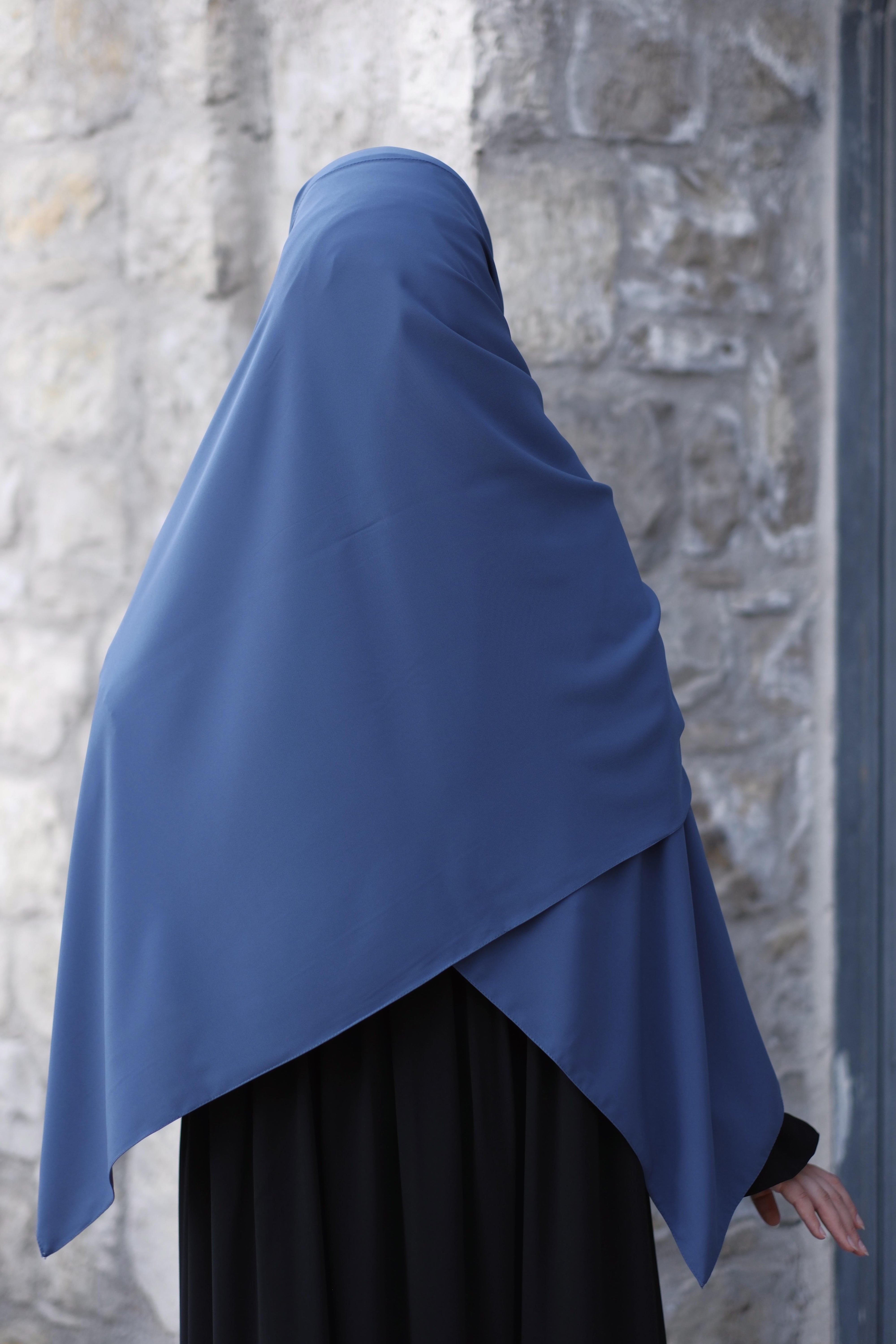 Medine İpeği Şal İndigo