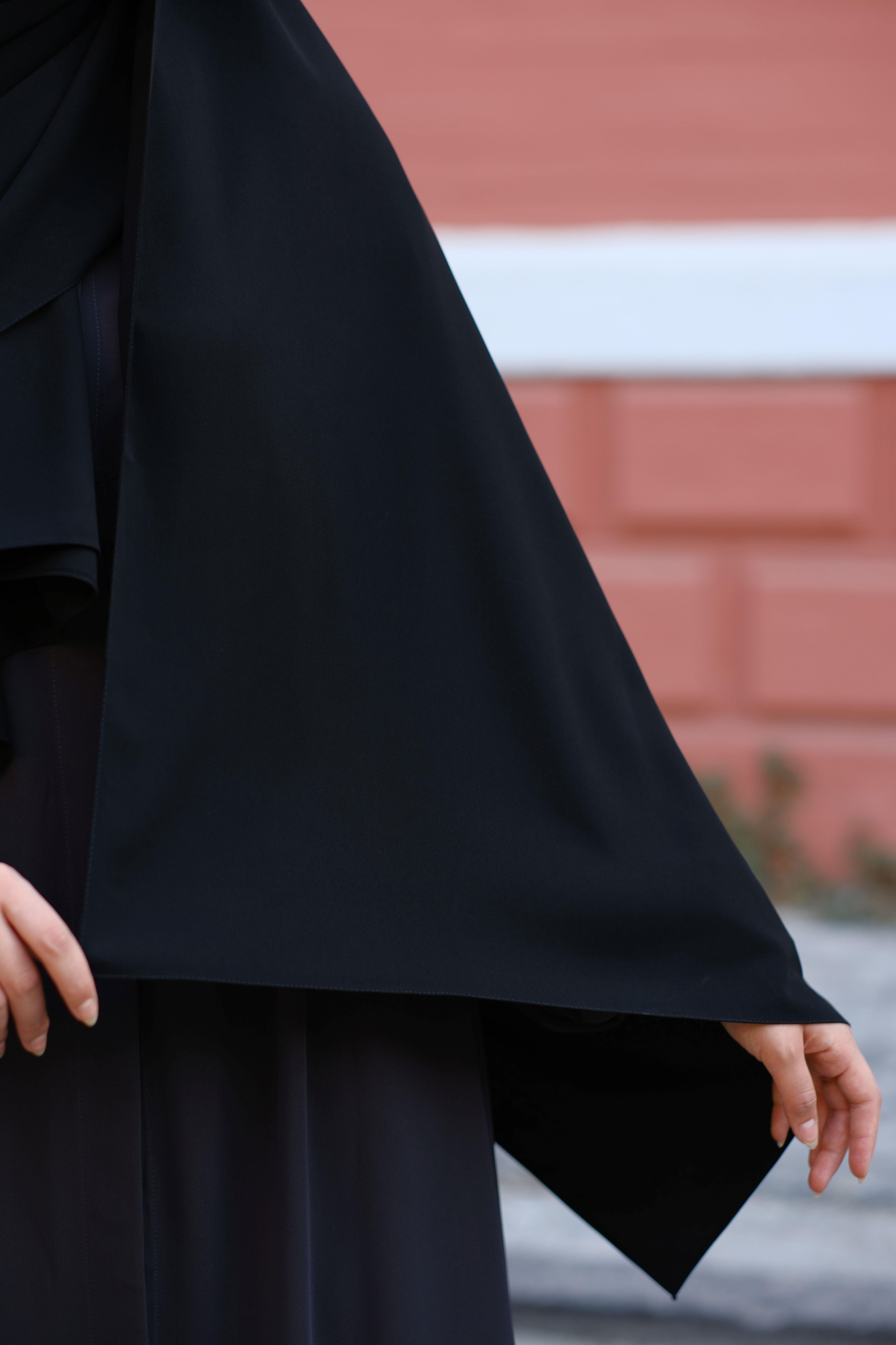 Medine İpeği Şal Siyah